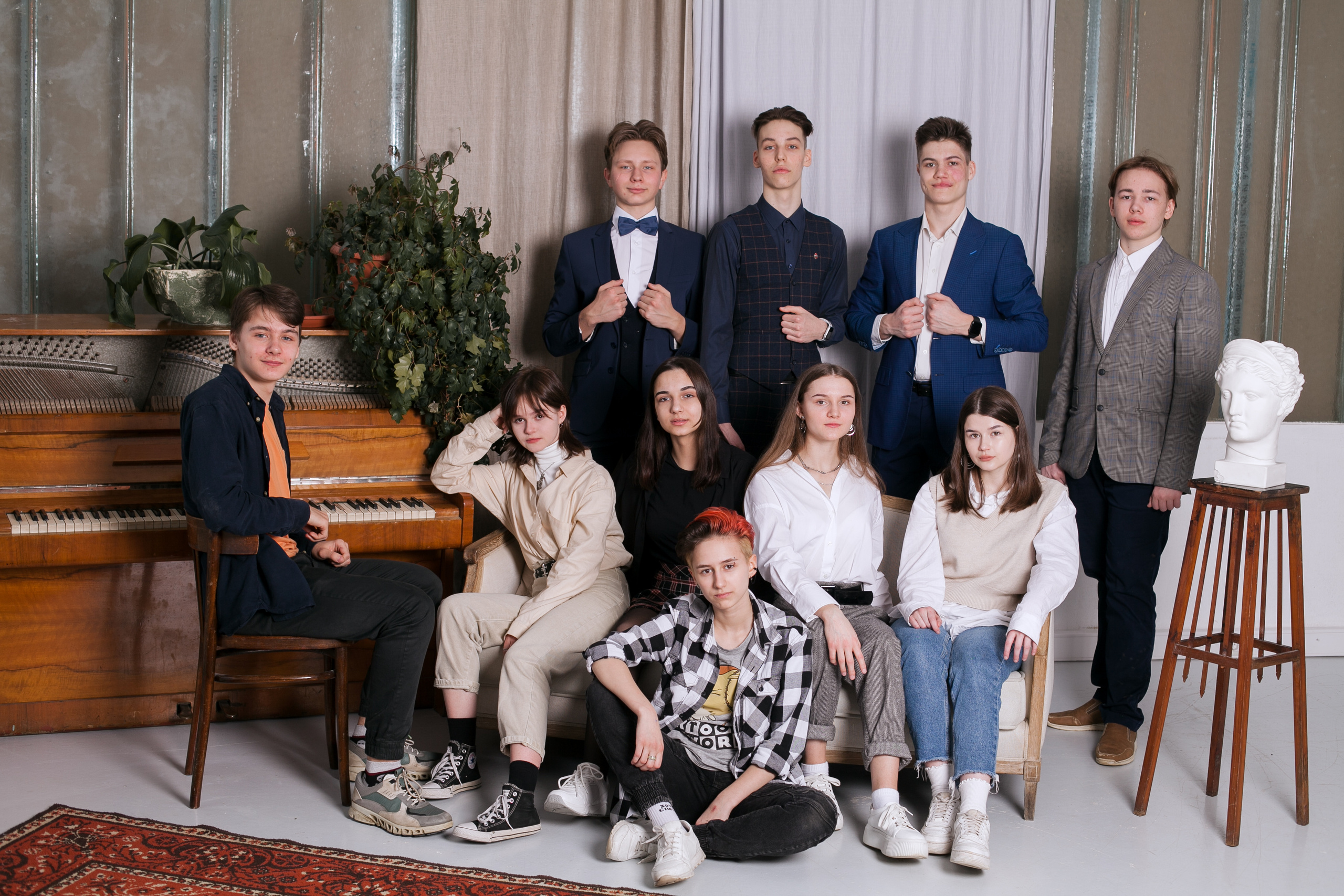 групповое фото одноклассников 