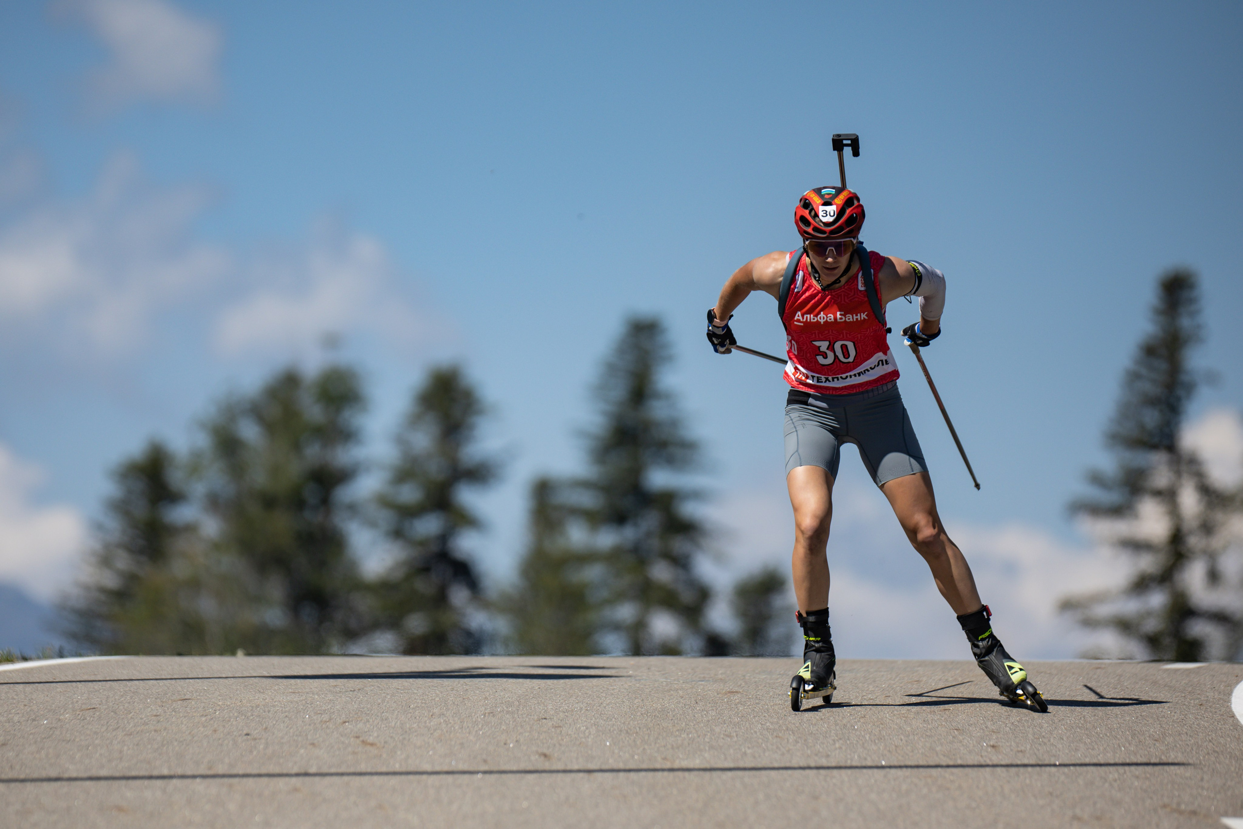 Роллер-биатлон (летний биатлон). Спортивный фотограф в Сочи Красной поляне Сергей Канада