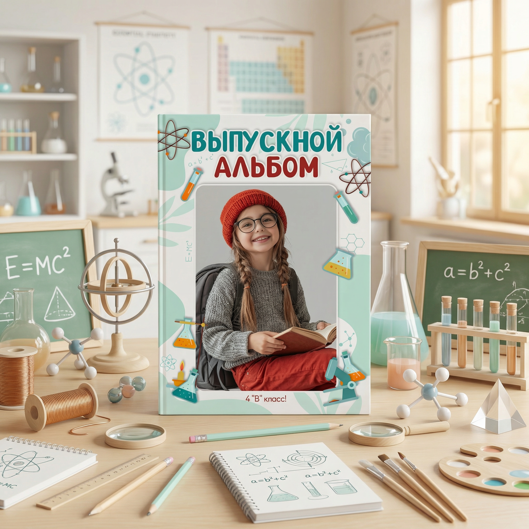 037 Уникум II. Дизайны, psd шаблоны школьных и выпускных альбомов и обложек