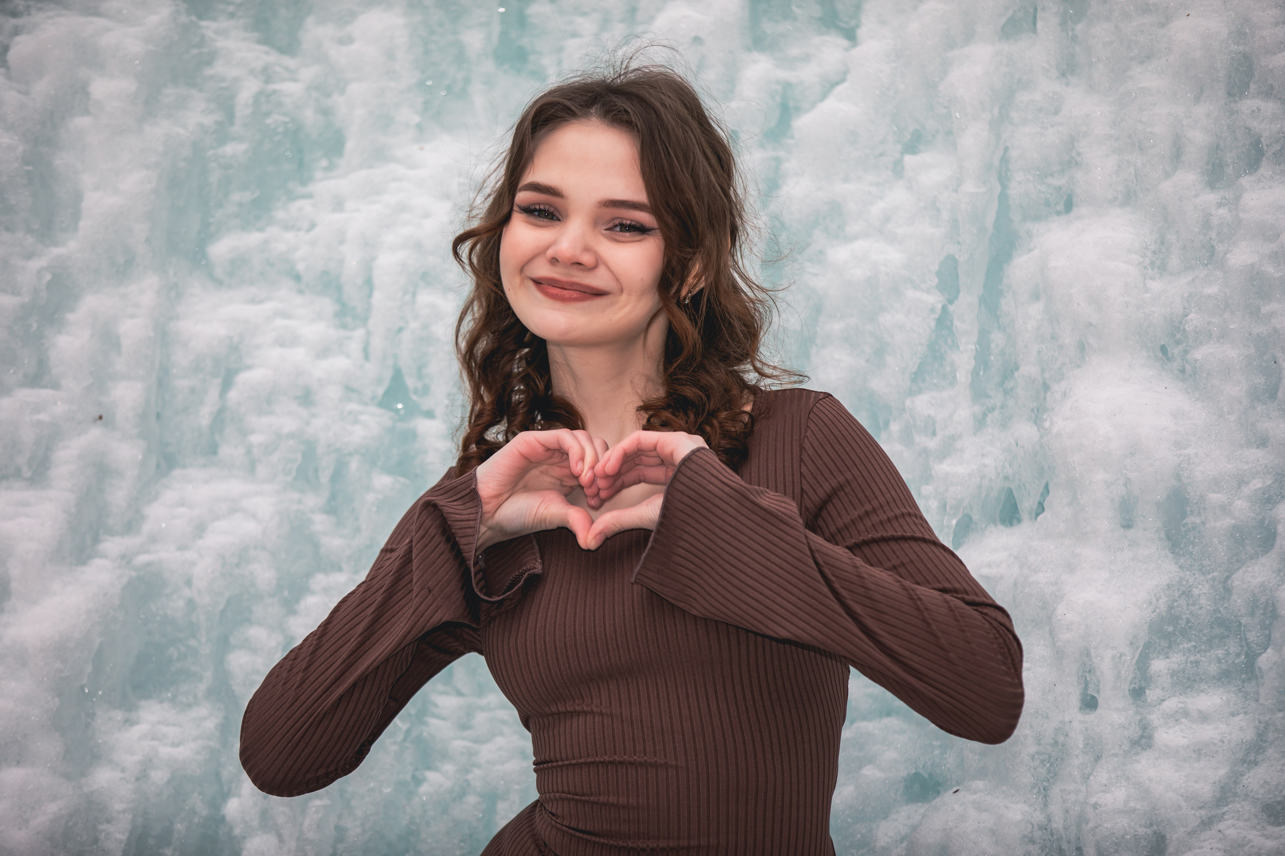 Фотосессии — Замерзшие водопады 2024 — Кравцовские водопады. Твой ламповый фотограф