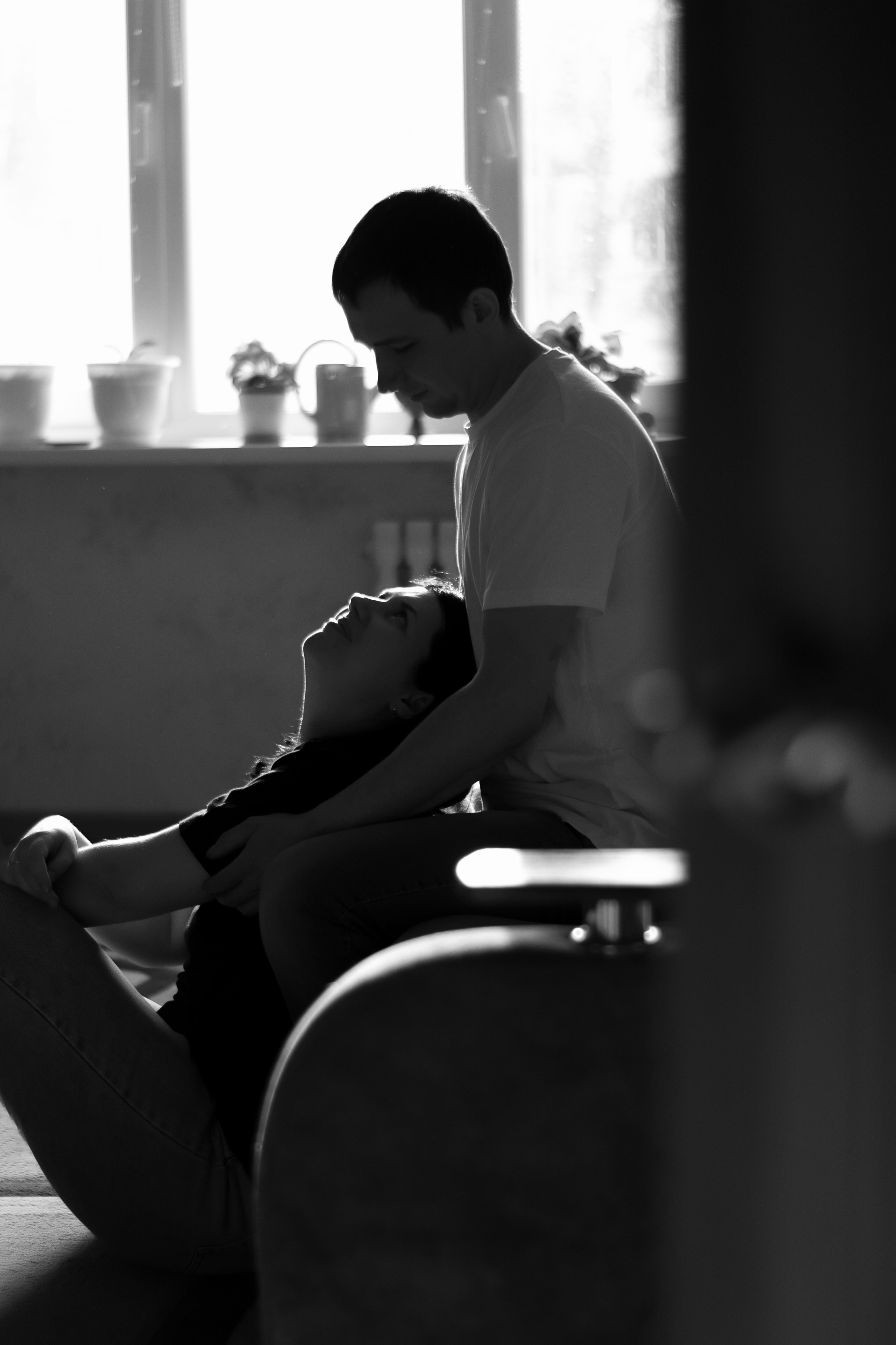 Евгения, Борис и Левушка (домашняя). Детский и семейный фотограф Юлия Полянина