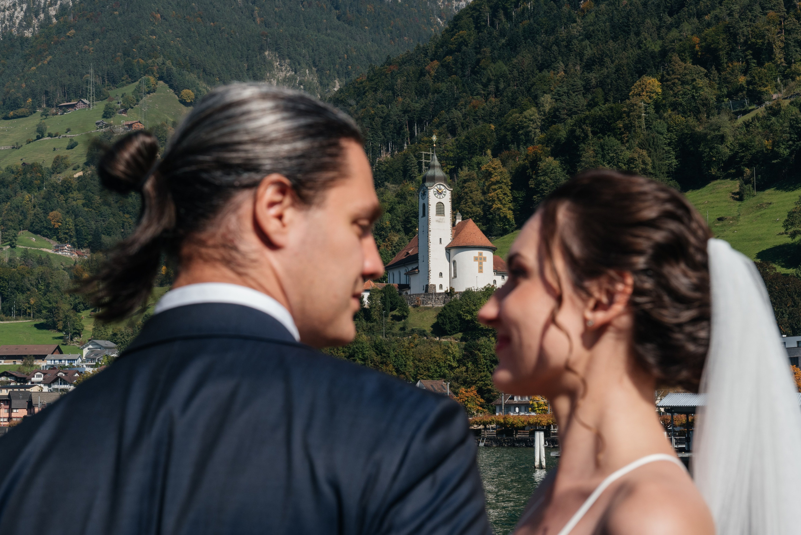 Анна & Сергей (Бауэн, Швейцария). Фотограф в Швейцарии и Европе Анна Алексеенко