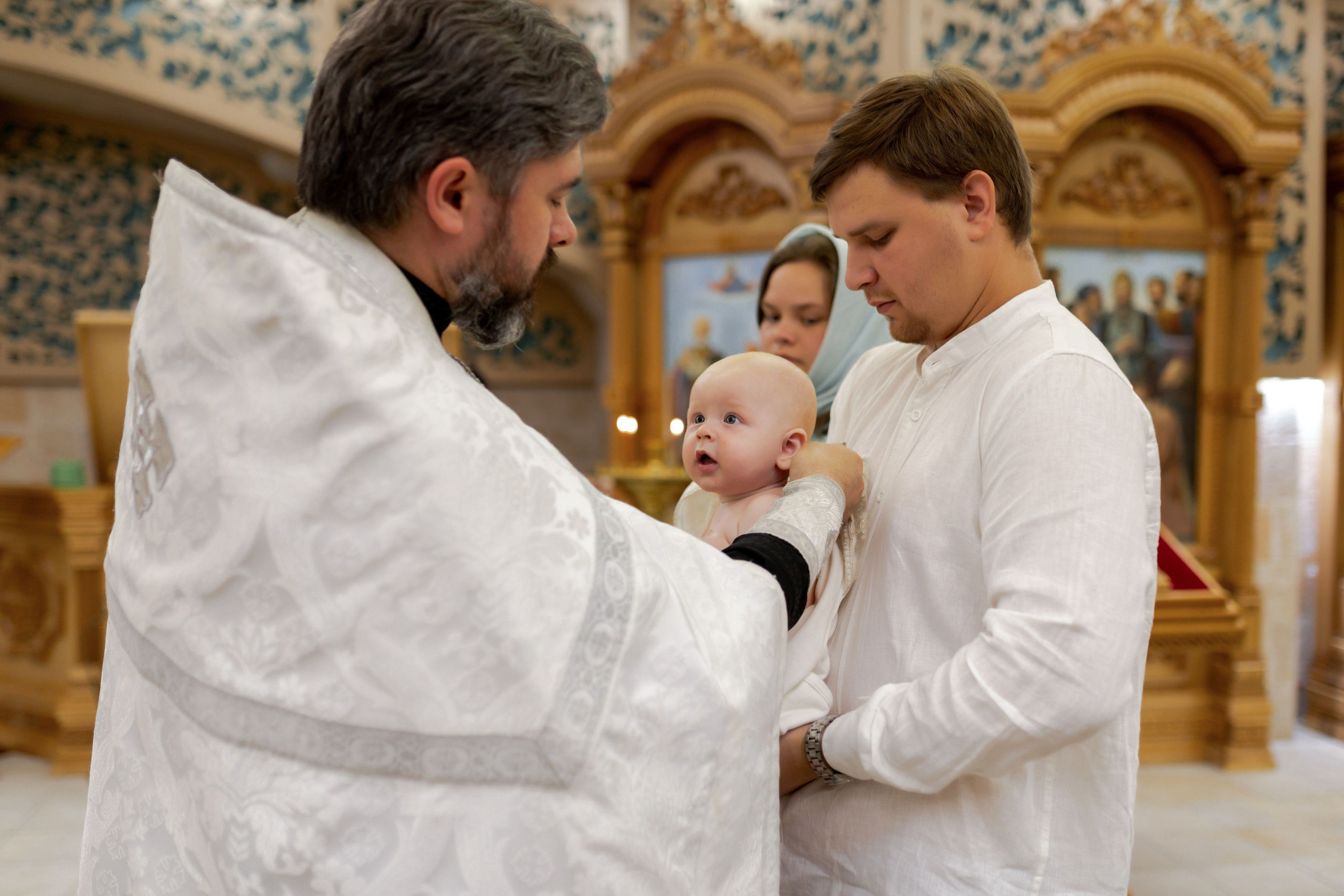 Таинство Крещения Мирона. Свадебный и Семейный Фотограф в Краснодаре