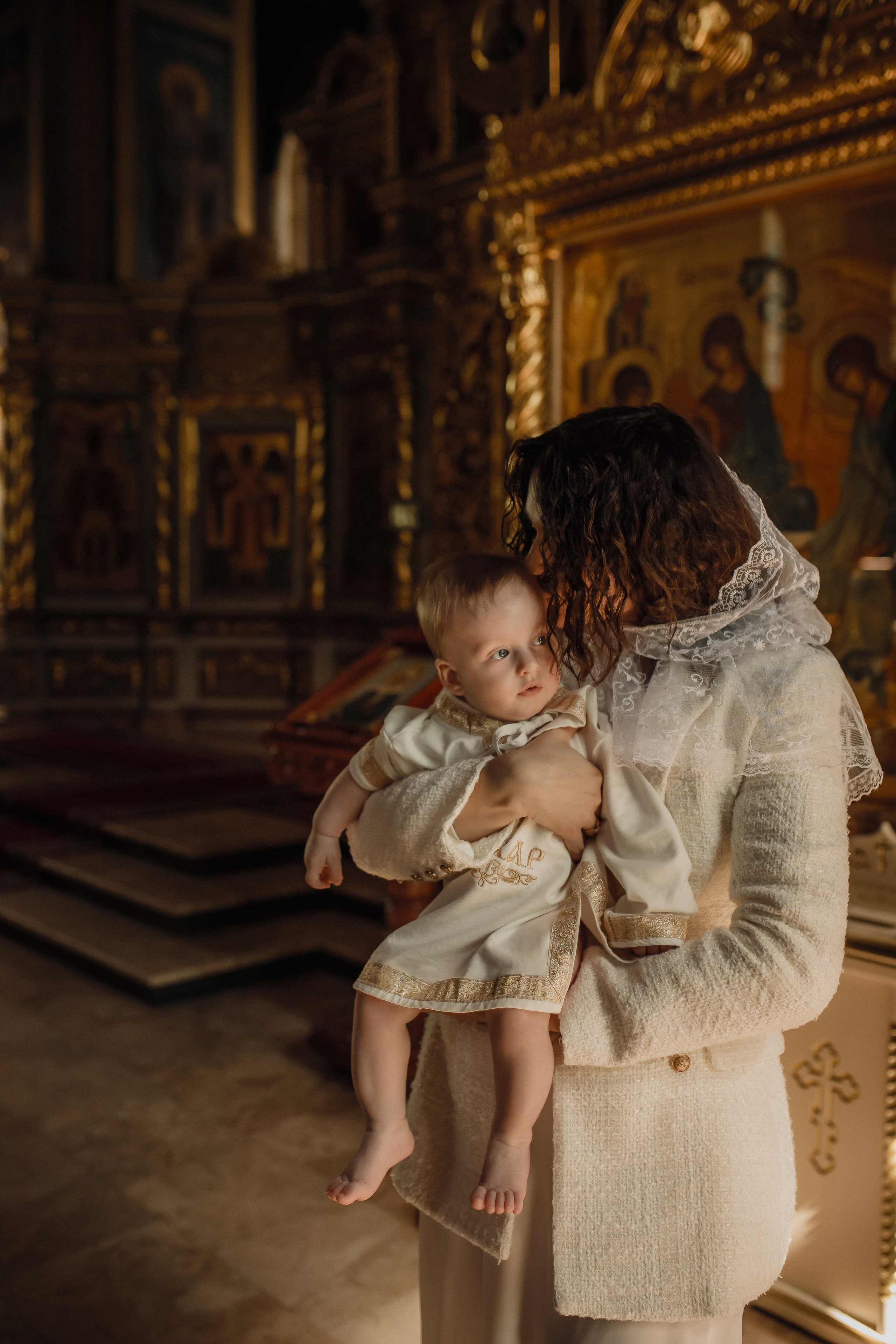 Таинство крещения Захара. Семейный фотограф Арина Батуева