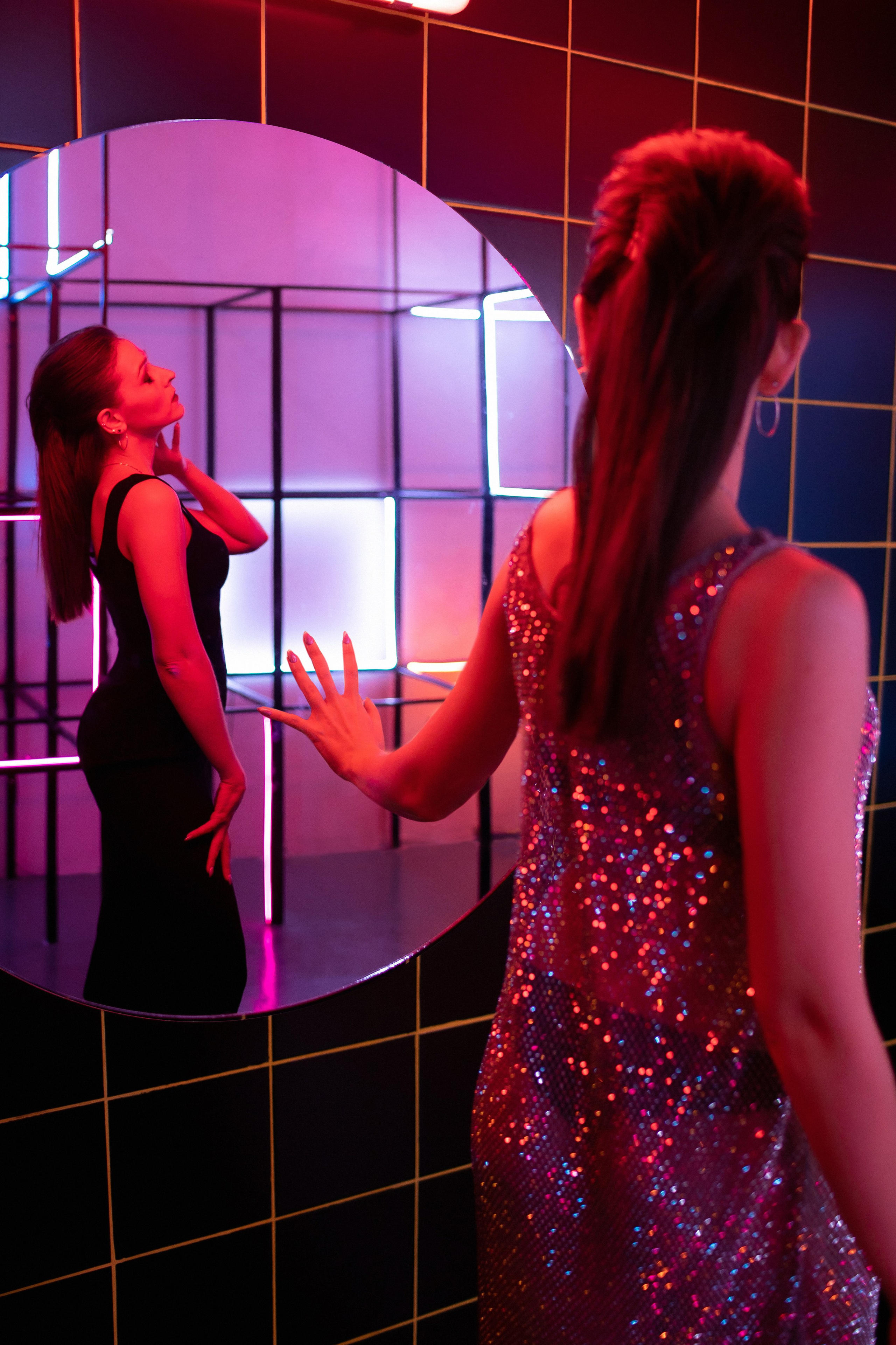 В Неоне. Семейный фотограф в Москве