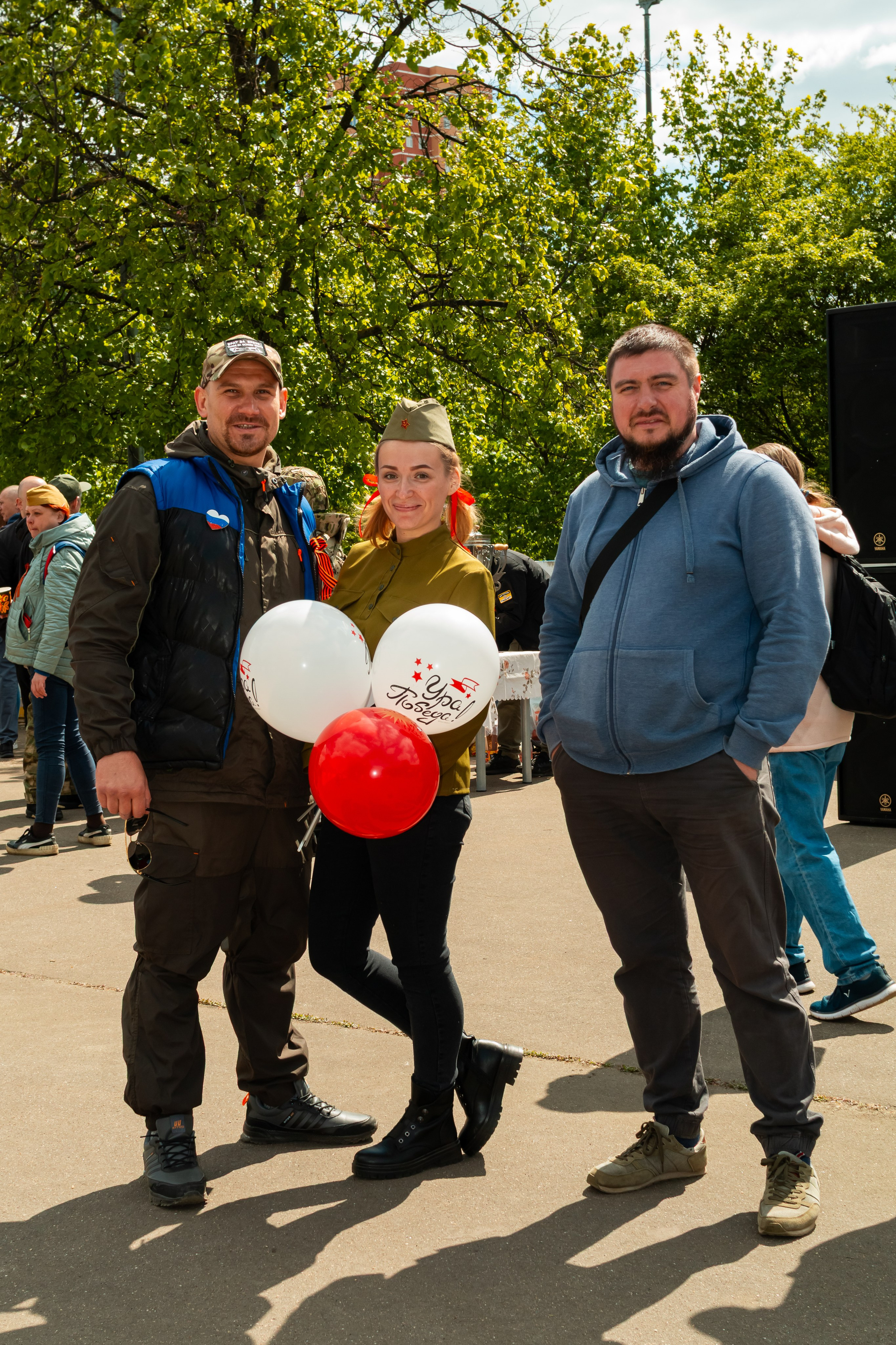 Репортаж с 9 мая 2025 года, День Победы! ВАО Москва. Фотограф Илья Варакин
