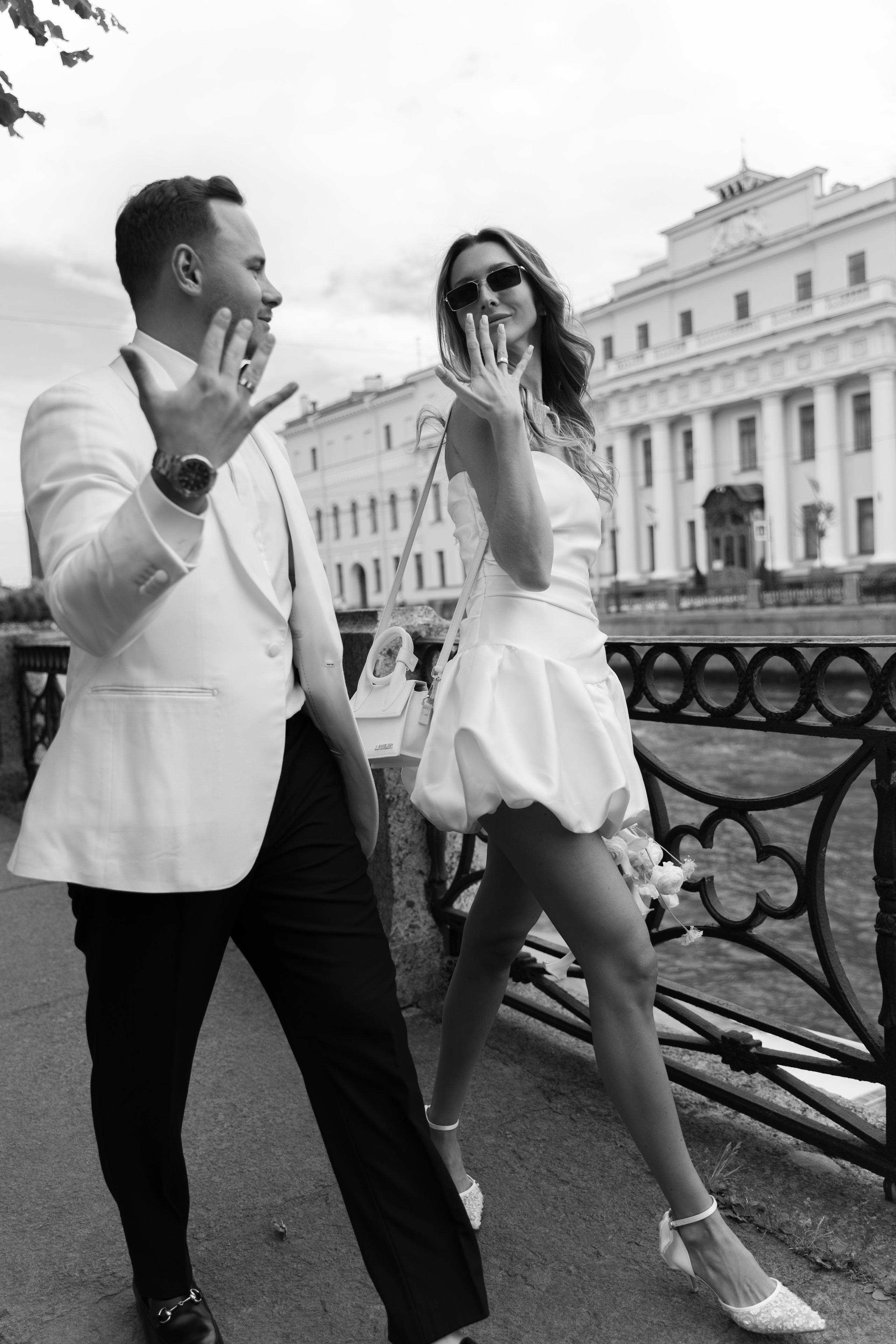 Свадебная съемка во дворце Мясникова. Фотограф Миланазавр