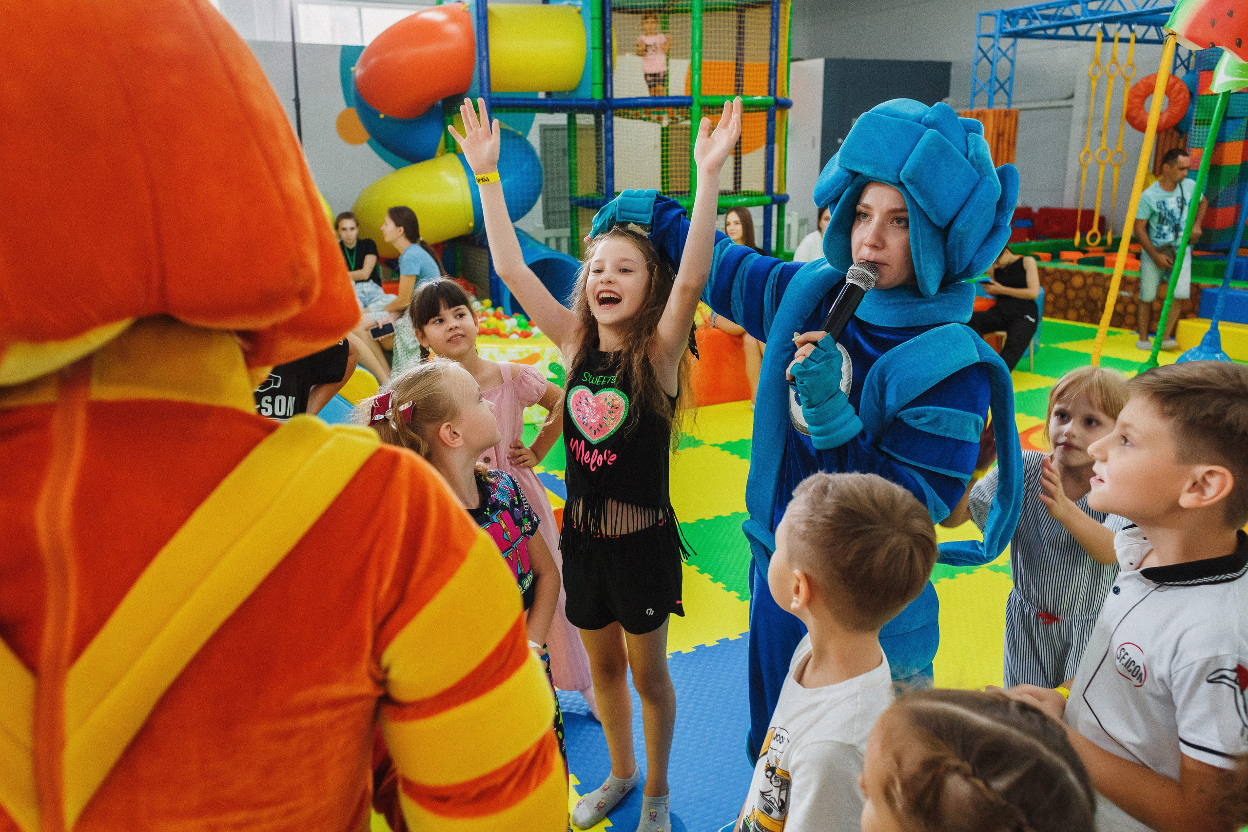 Волшебные моменты: детский праздник в игровой Клумба, Таганрог. Свадебный и семейный фотограф в Таганроге Бакарюк Антон