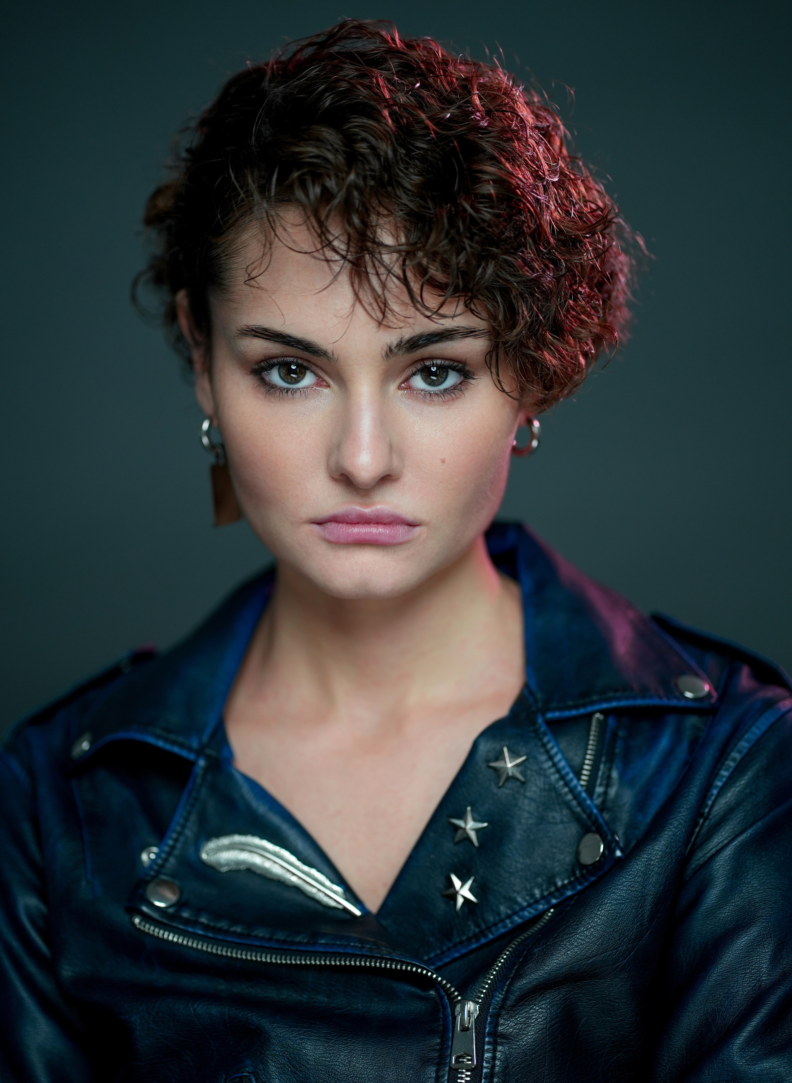 Актриса Ная Беликова. Портретная съемка в Москве, студийный фотограф Игорь Фомин