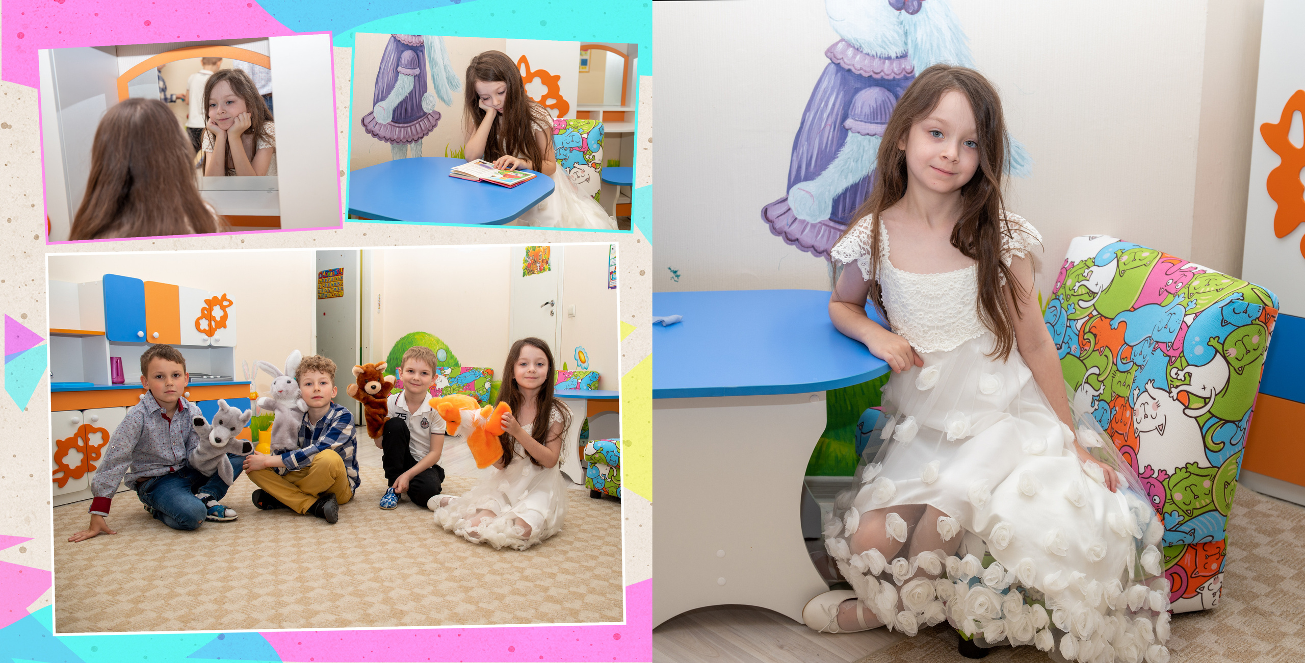 Выпускной альбом в детский сад. Фотограф в Санкт-Петербурге Наталья Брилькова