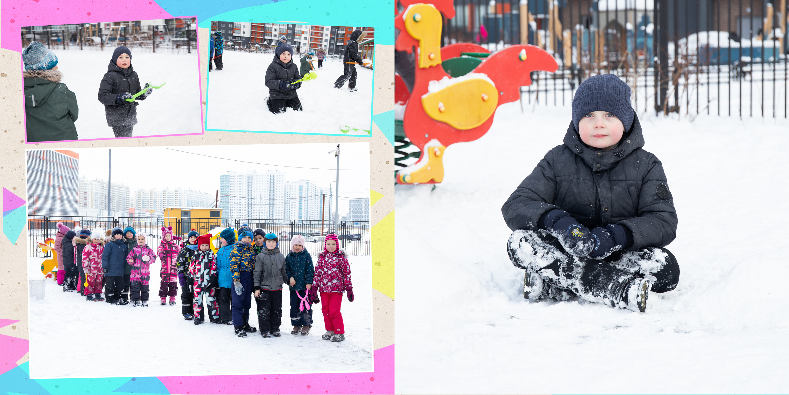 Выпускной альбом для детского сада. Фотограф в Санкт-Петербурге Наталья Брилькова