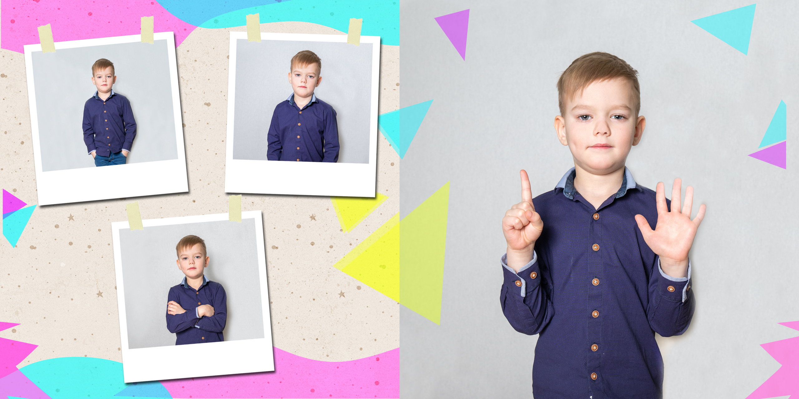 Выпускной альбом для детского сада. Фотограф в Санкт-Петербурге Наталья Брилькова