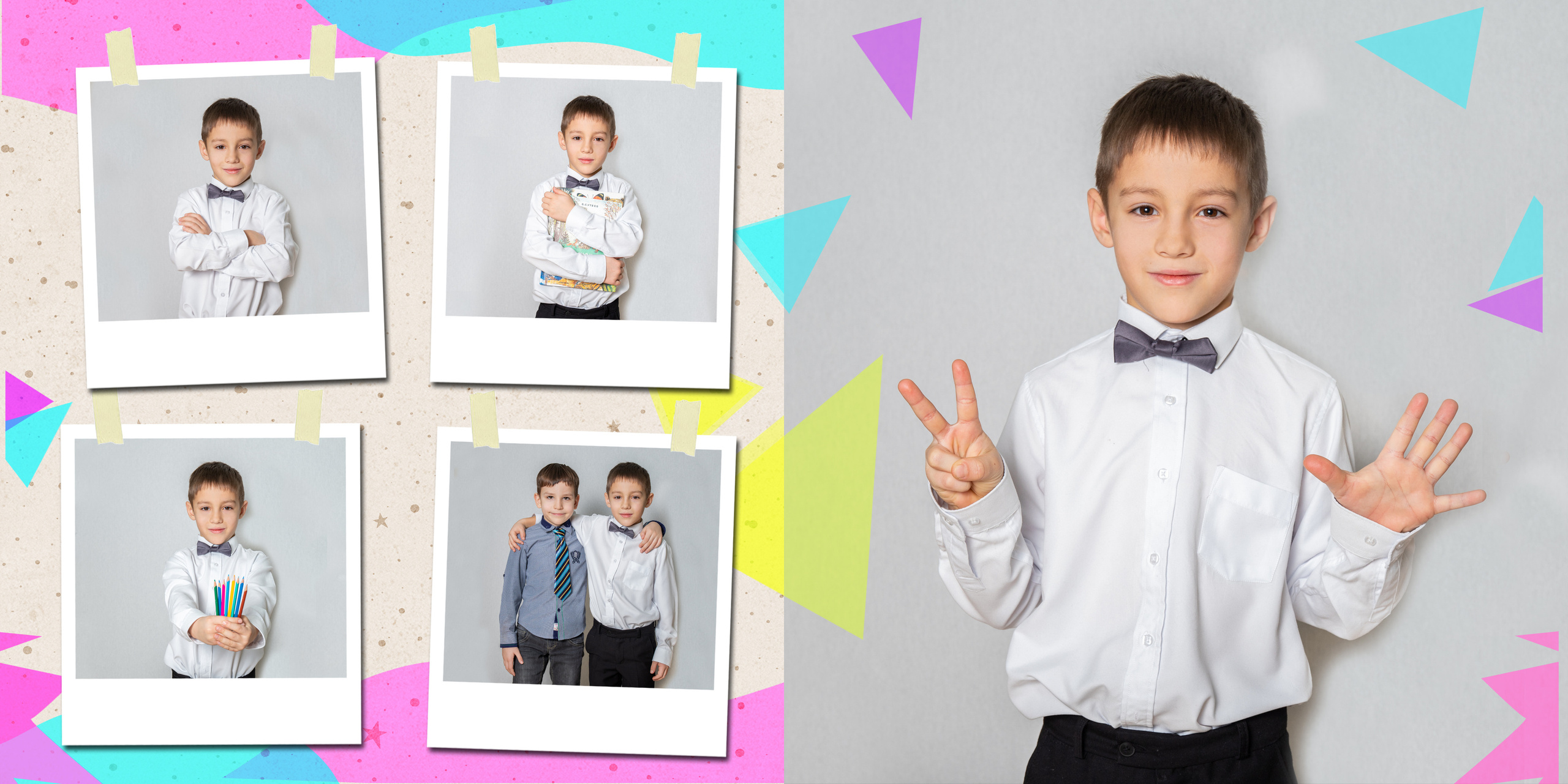 Выпускной альбом для детского сада. Фотограф в Санкт-Петербурге Наталья Брилькова