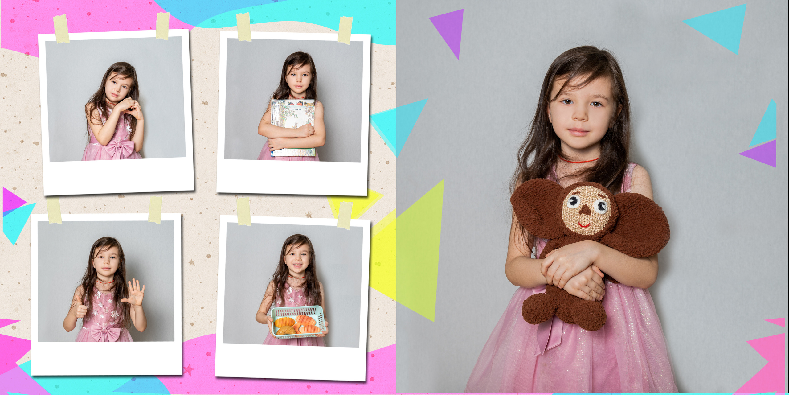 Выпускной альбом для детского сада. Фотограф в Санкт-Петербурге Наталья Брилькова