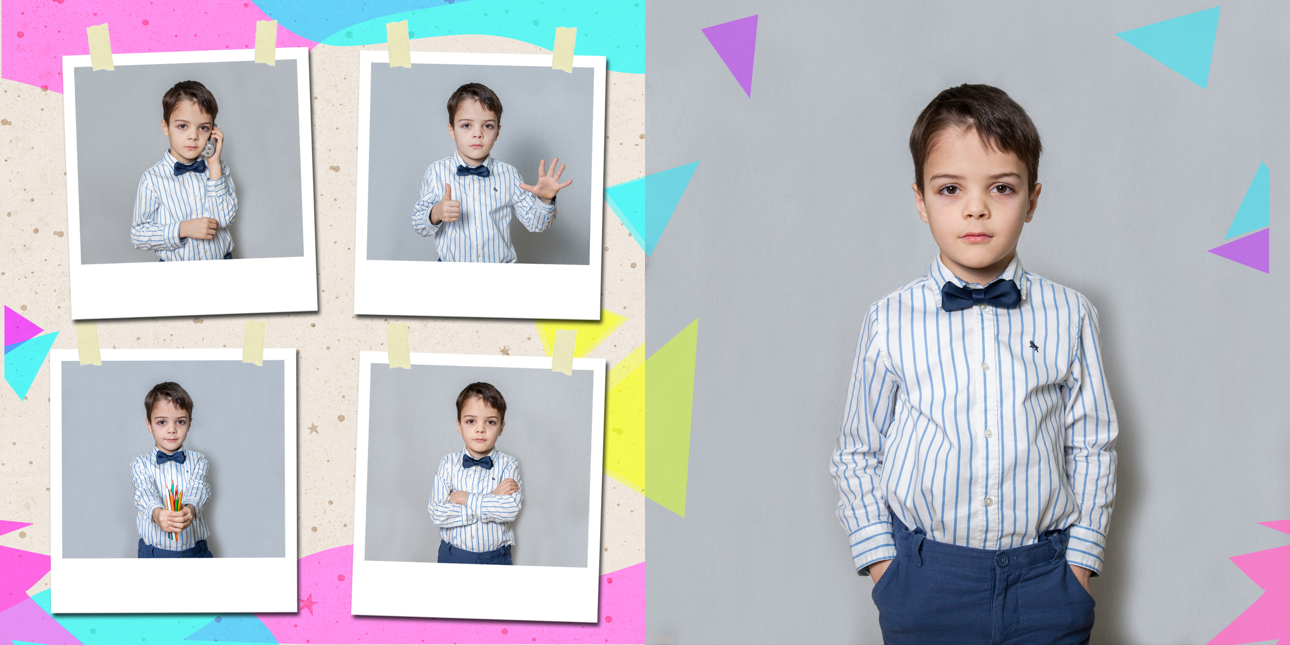 Выпускной альбом для детского сада. Фотограф в Санкт-Петербурге Наталья Брилькова