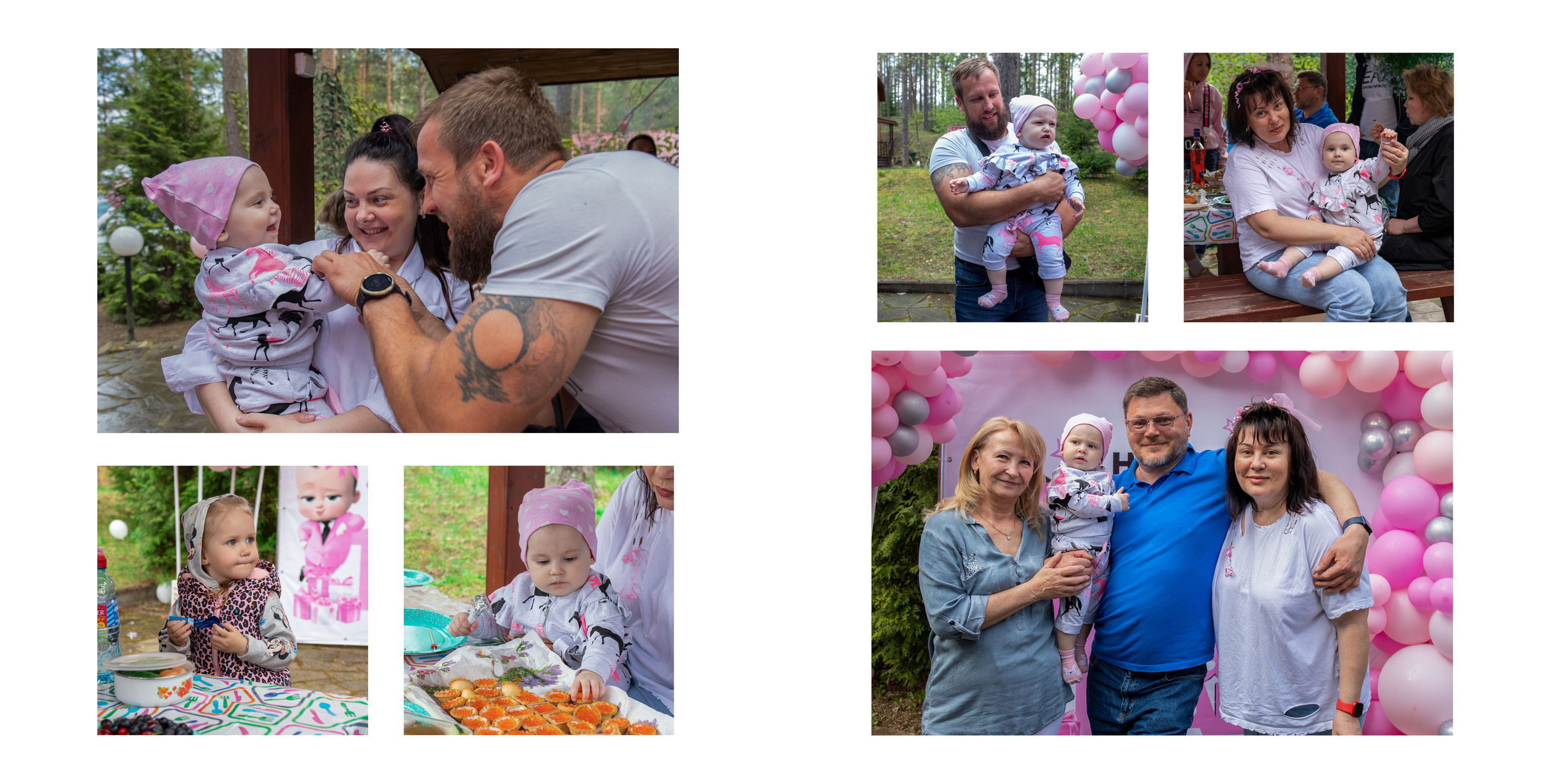 Семейный альбом — Веронике 1 годик. Фотограф в Санкт-Петербурге Наталья Брилькова