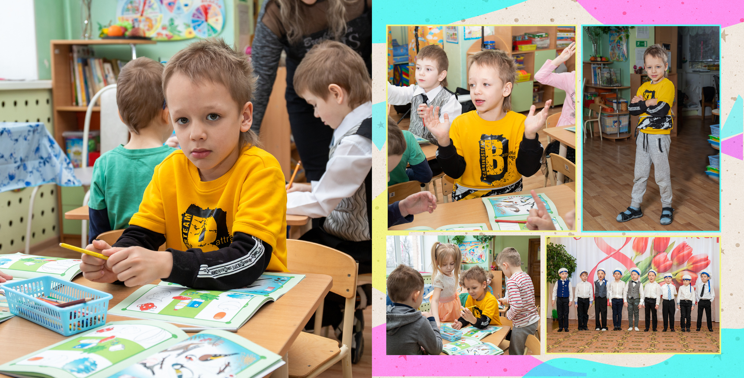 Детский сад № 8, группа «Кораблик». Фотограф в Санкт-Петербурге Наталья Брилькова