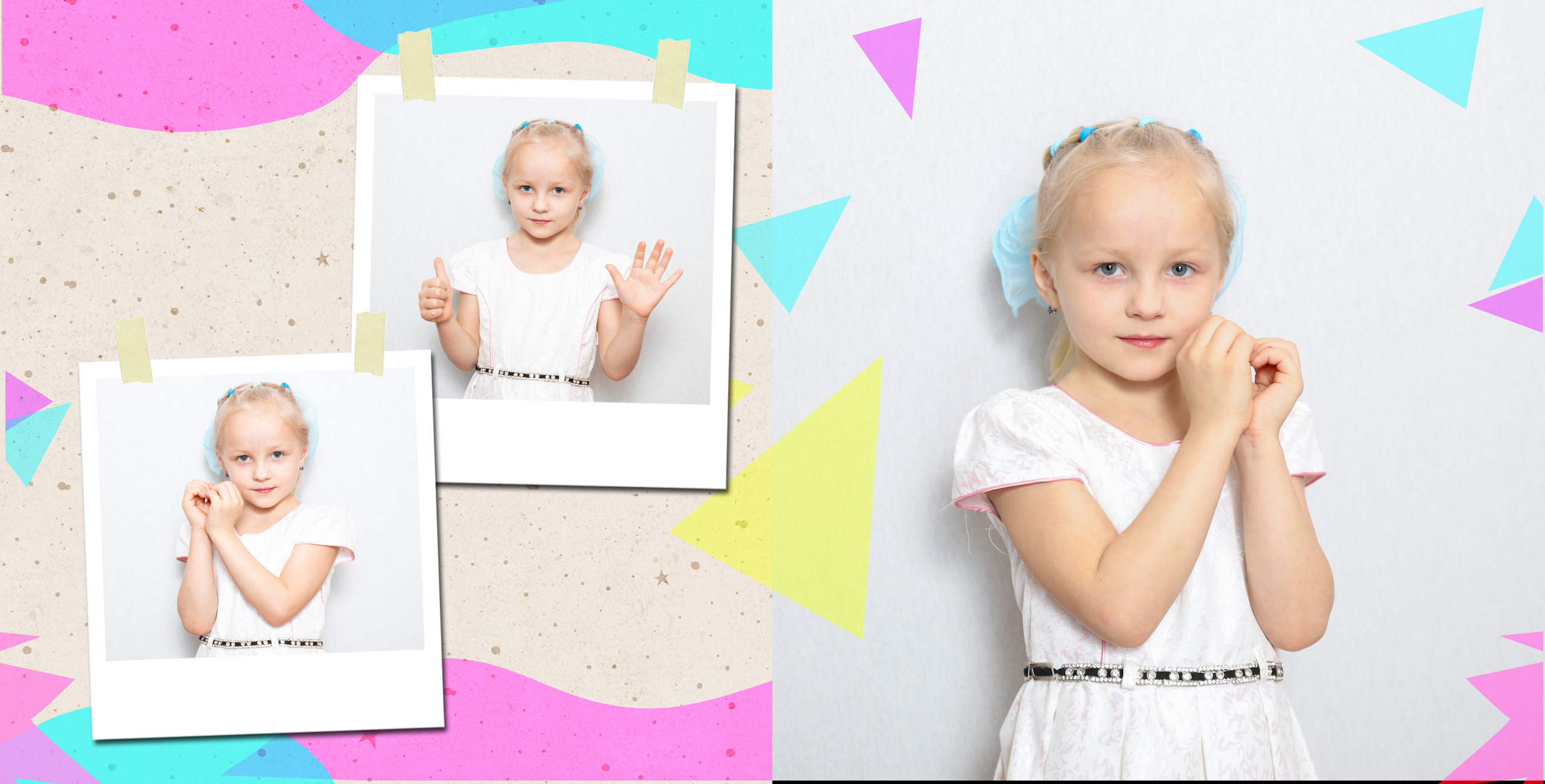 Выпускной альбом в детский сад. Фотограф в Санкт-Петербурге Наталья Брилькова