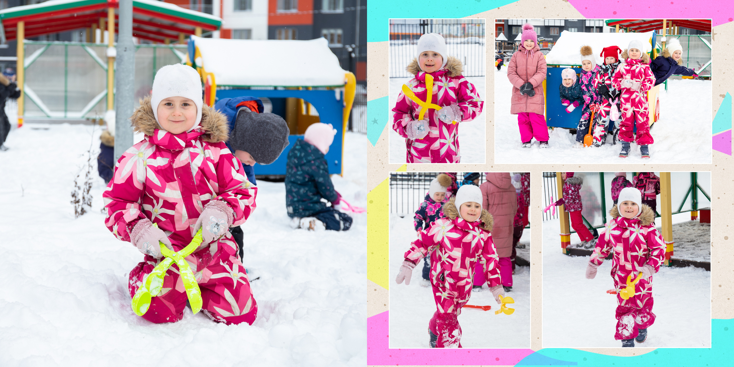 Выпускной альбом для детского сада. Фотограф в Санкт-Петербурге Наталья Брилькова