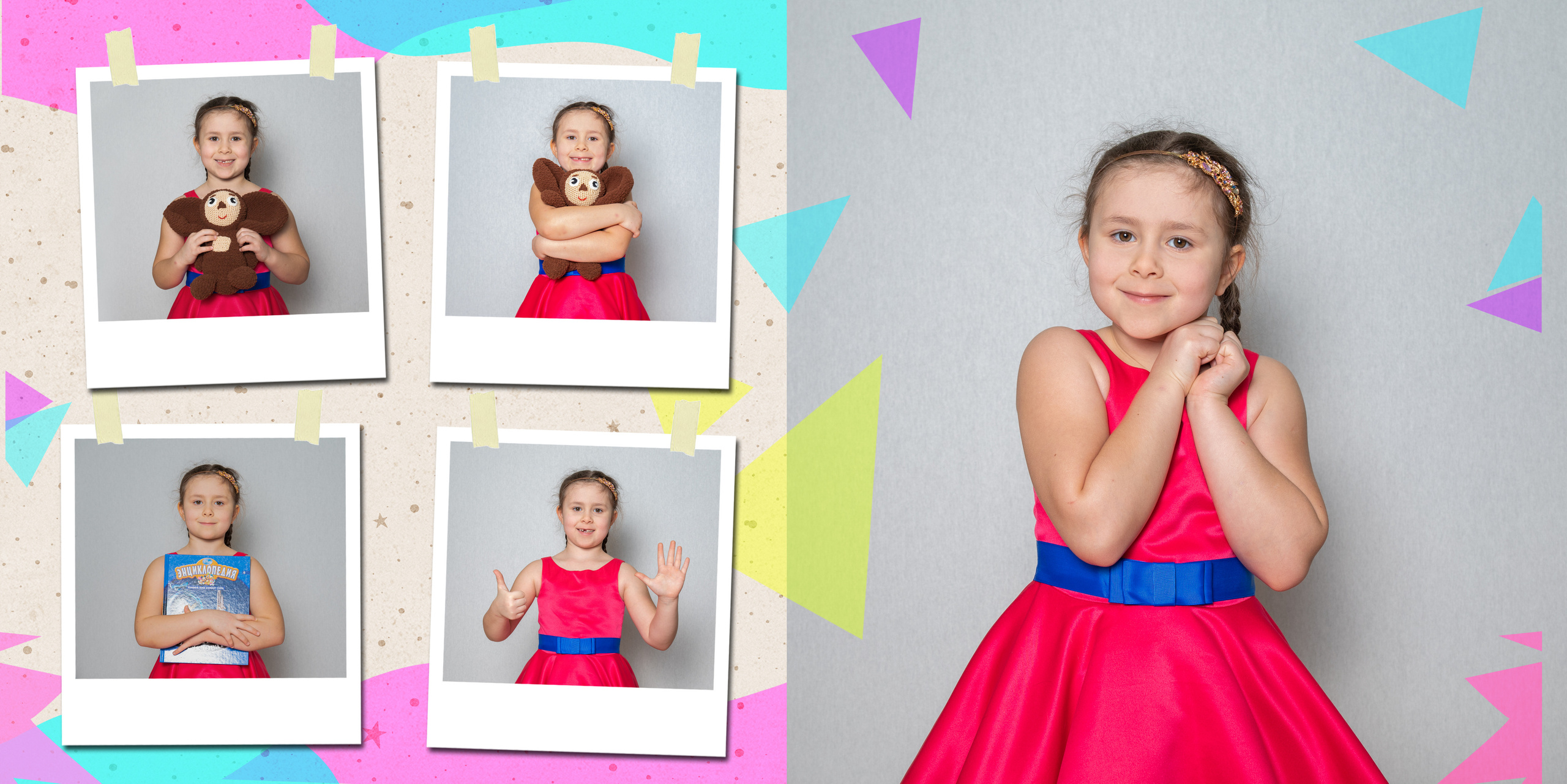 Выпускной альбом для детского сада. Фотограф в Санкт-Петербурге Наталья Брилькова
