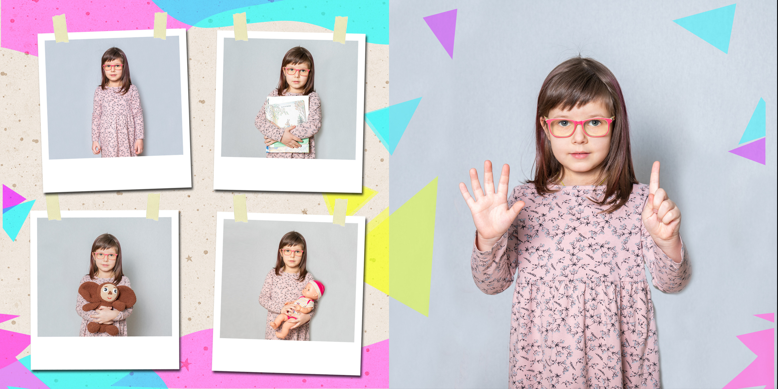 Выпускной альбом для детского сада. Фотограф в Санкт-Петербурге Наталья Брилькова