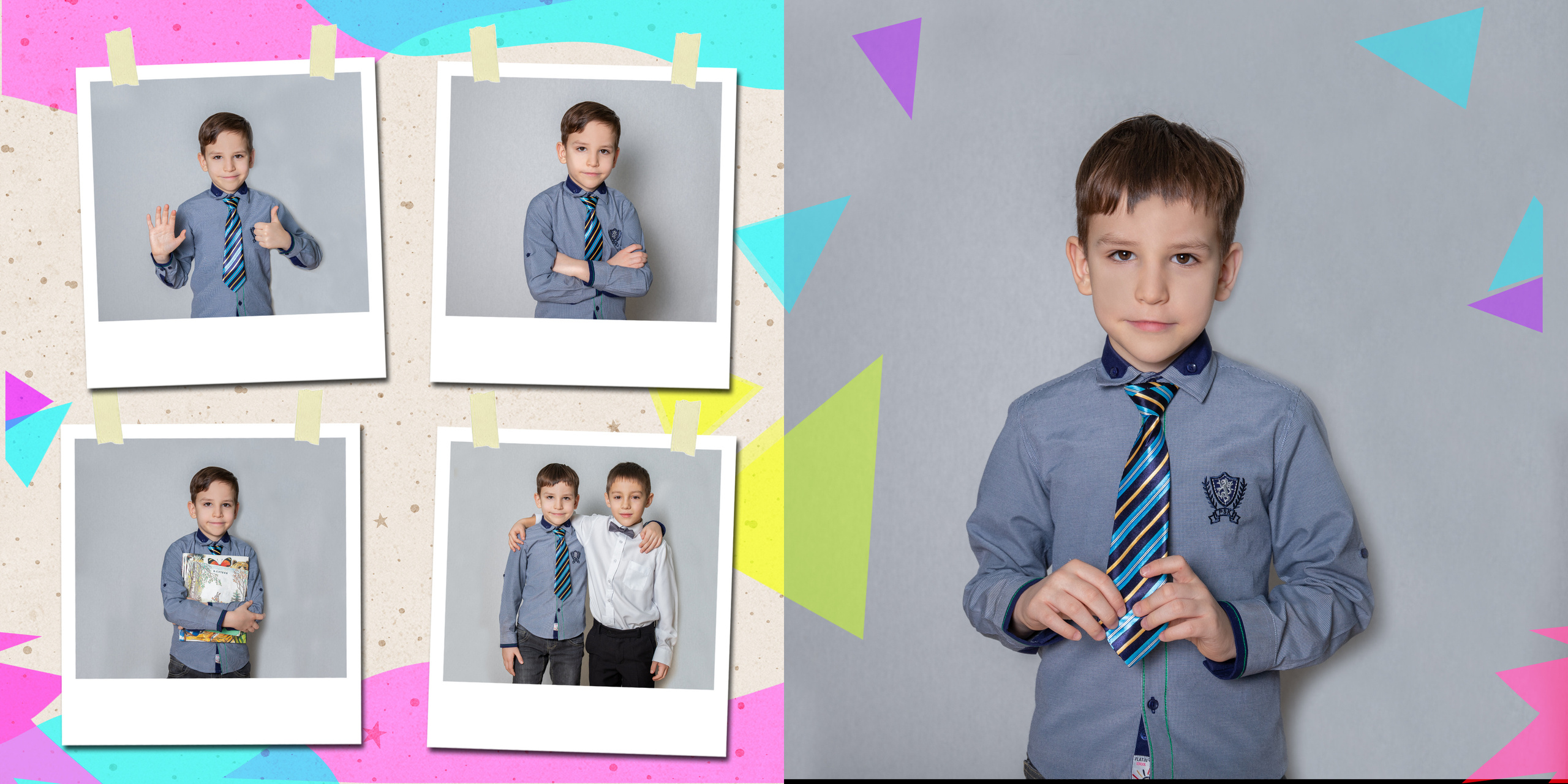 Выпускной альбом для детского сада. Фотограф в Санкт-Петербурге Наталья Брилькова