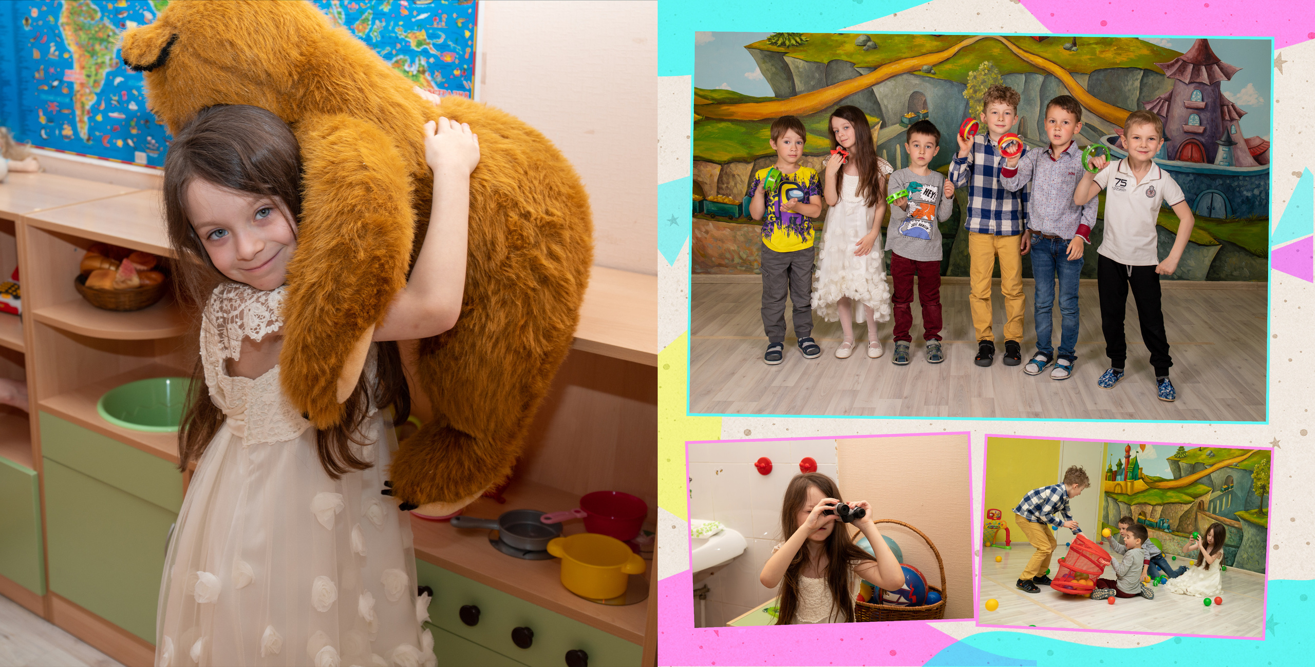 Выпускной альбом в детский сад. Фотограф в Санкт-Петербурге Наталья Брилькова