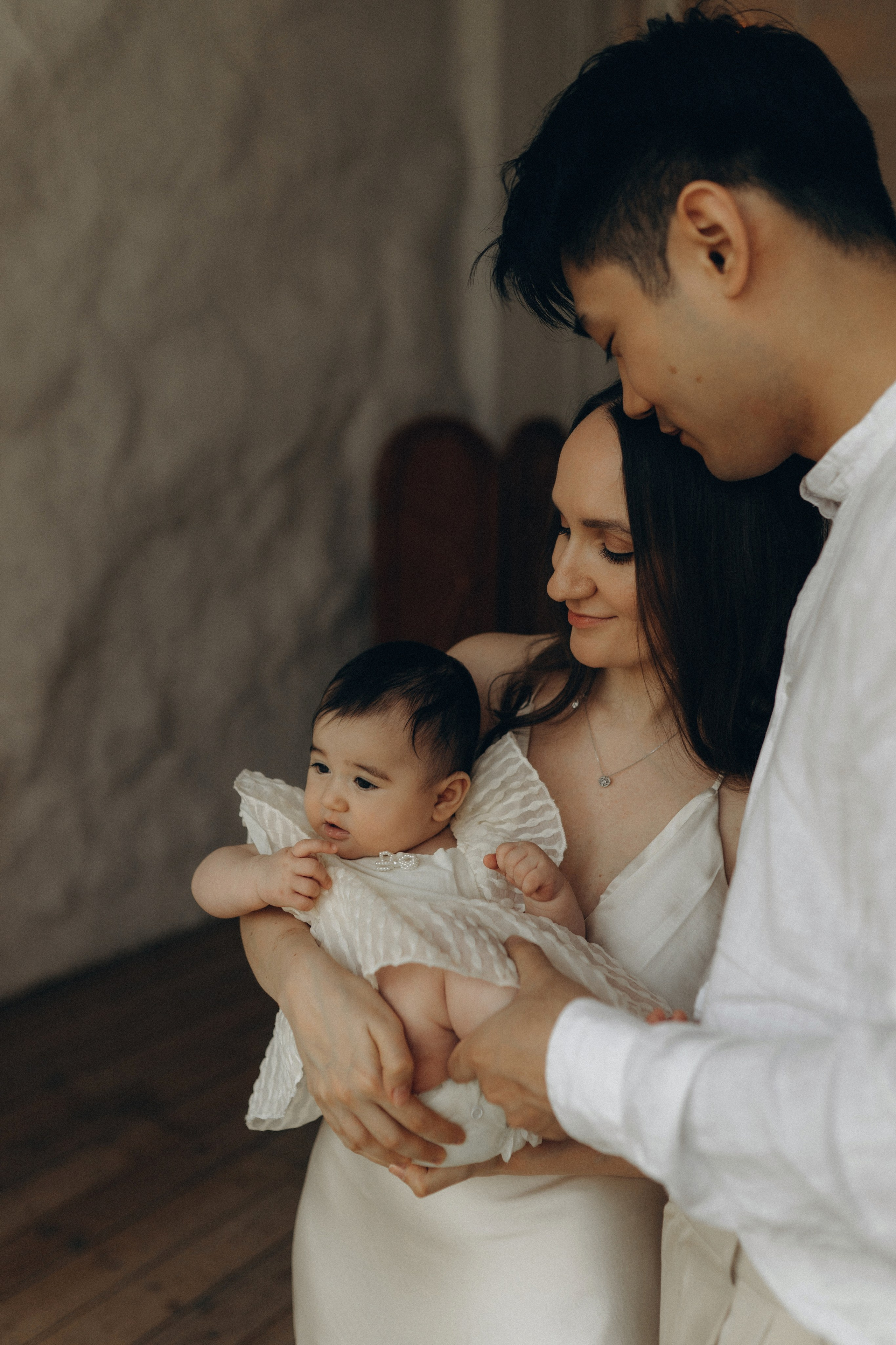 Малышка Нина и родители. Семейный lifestyle фотограф в Москве Рената Рафикова