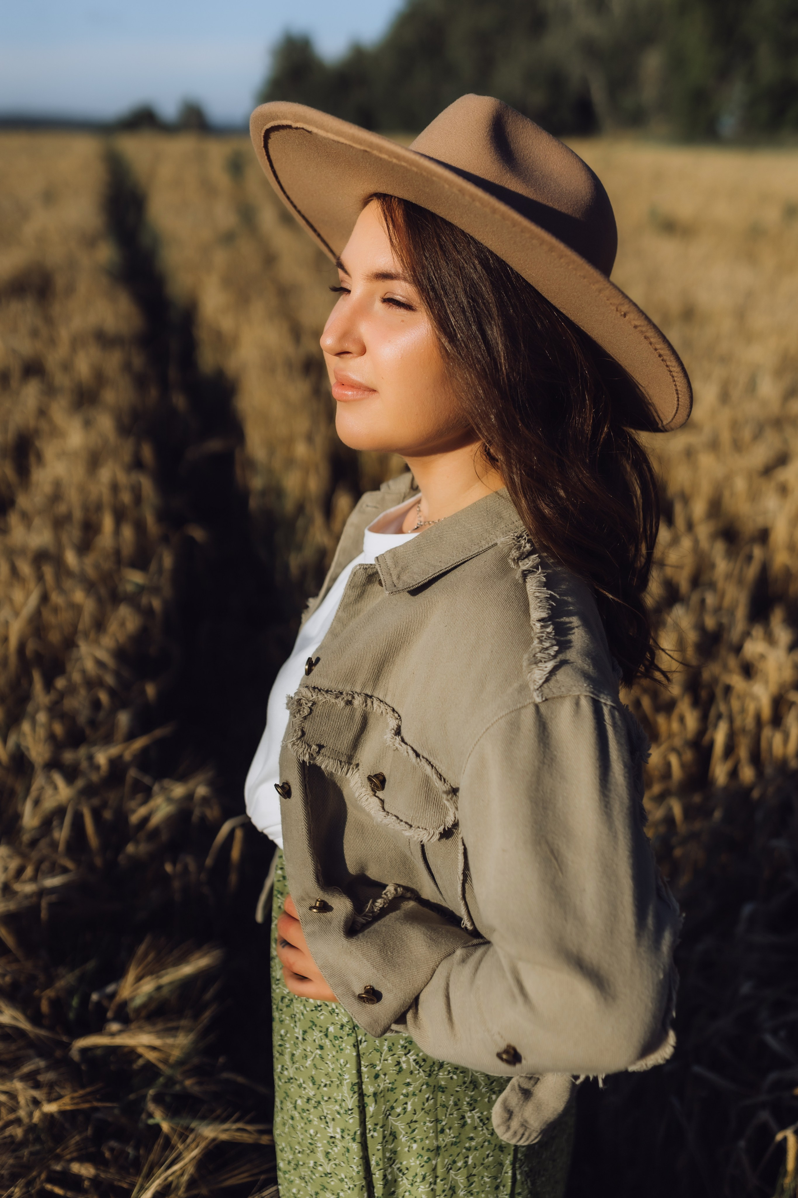 Фотосессия в поле. Фотограф Анна Шибанова Ангарск-Иркутск