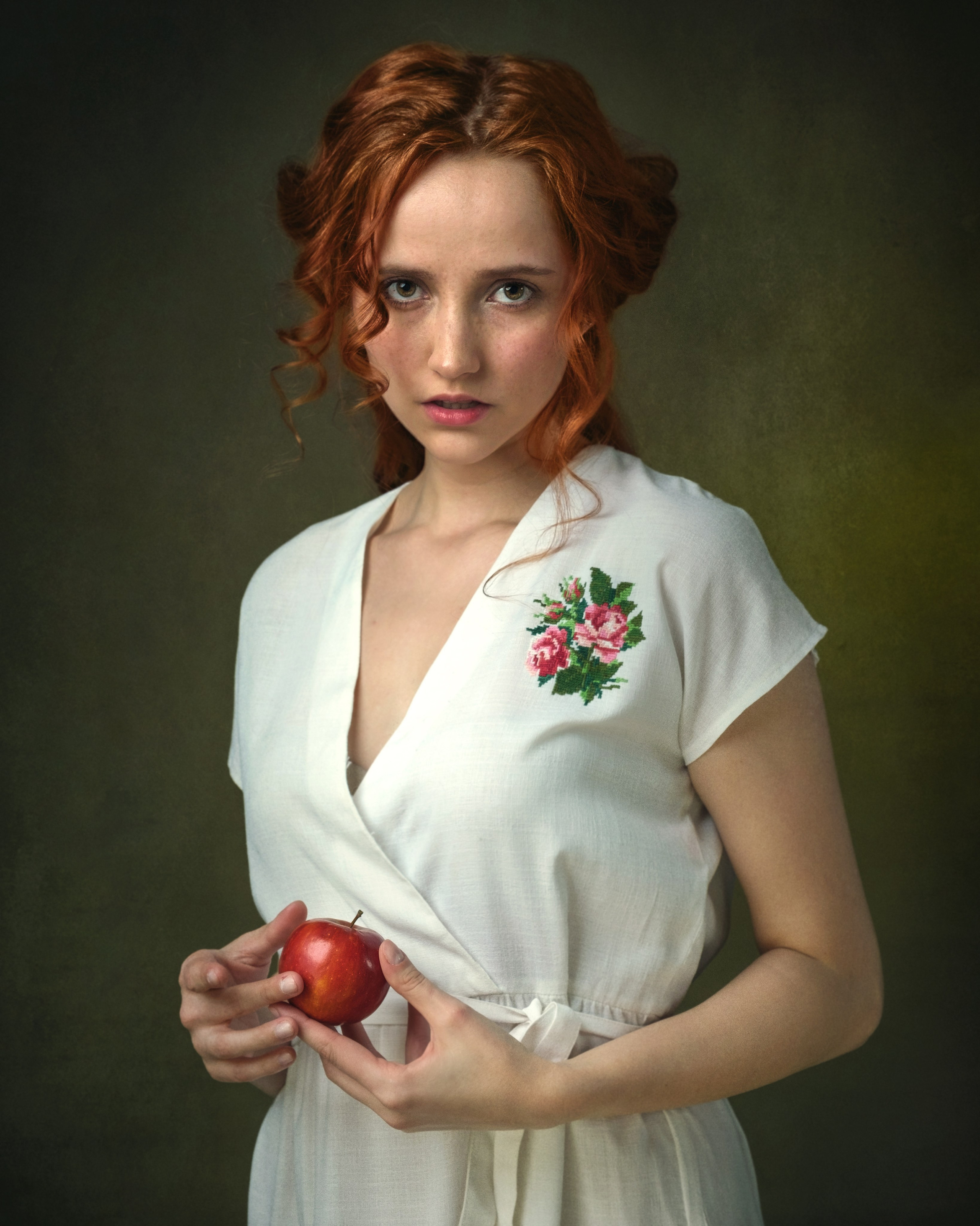 #05 female studio portrait. Professional photoartist in St. Petersburg (wedding, reportage, portrait, model book, love story) Alexander Shvedov