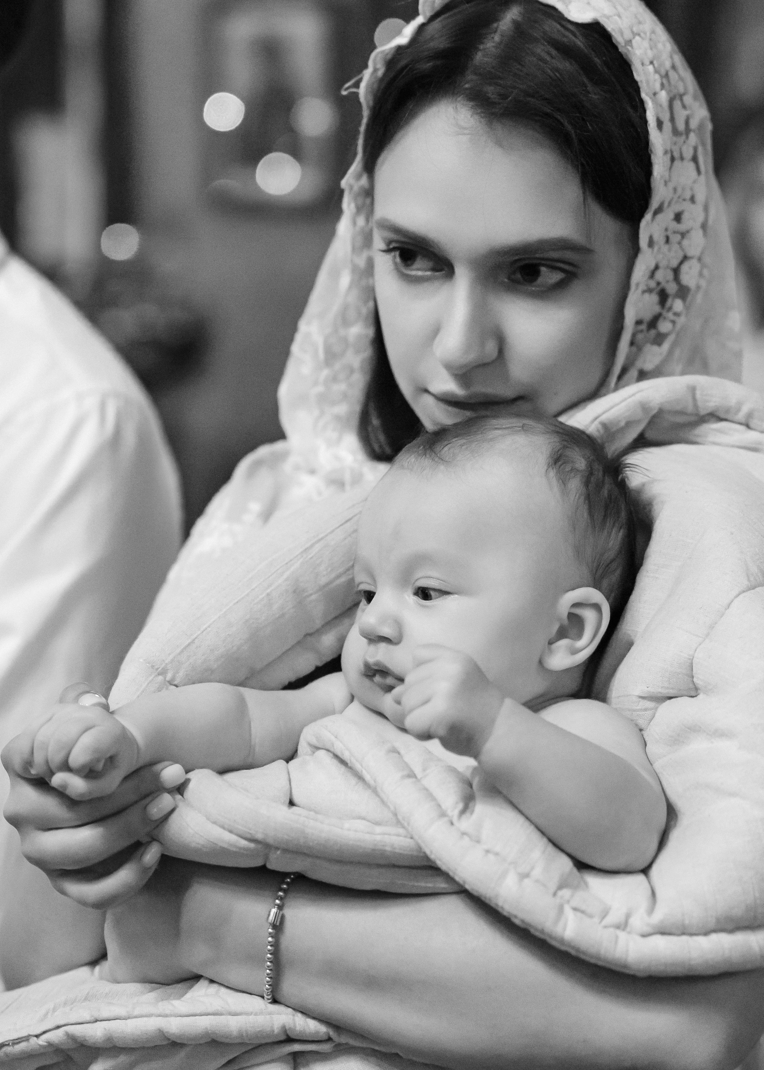 Таинство Крещения. Крамер Юлиана детский и семейный фотограф