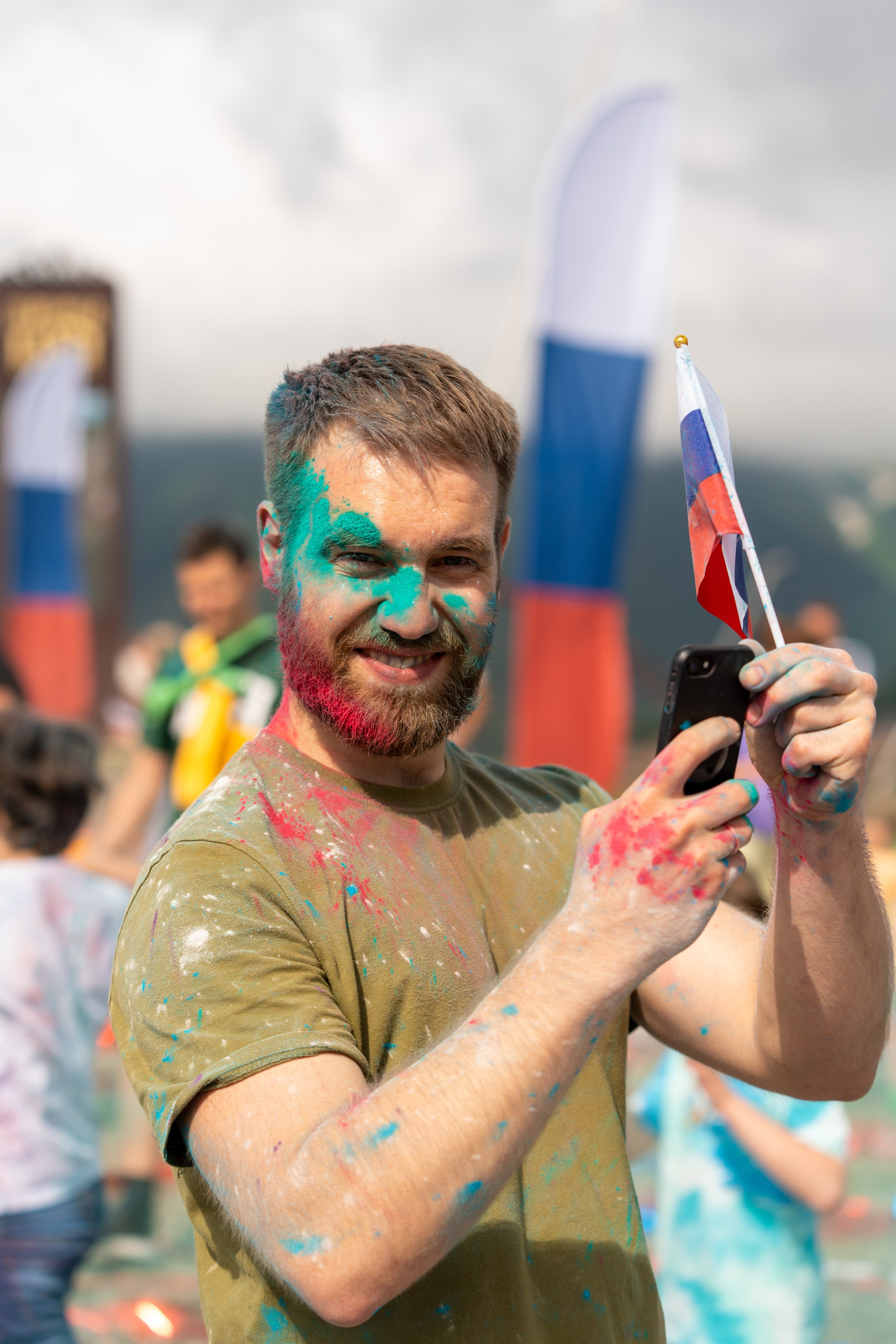 День России на курорте Газпром 2023. Репортажный фотограф в Красной Поляне и Сочи Павлюченко Екатерина