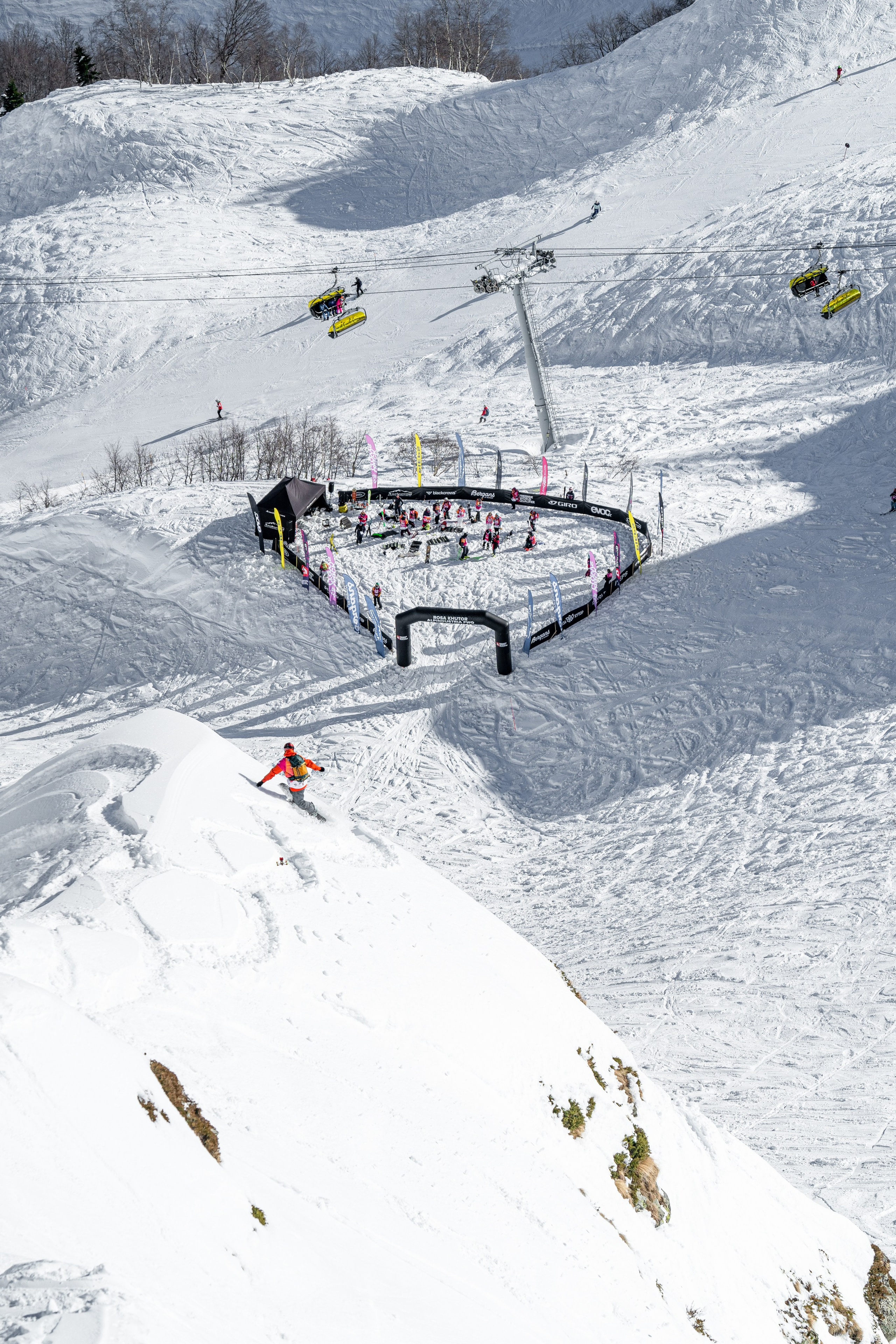 Freeride World Qualifier Rosa Khutor 2023. Репортажный фотограф в Красной Поляне и Сочи Павлюченко Екатерина