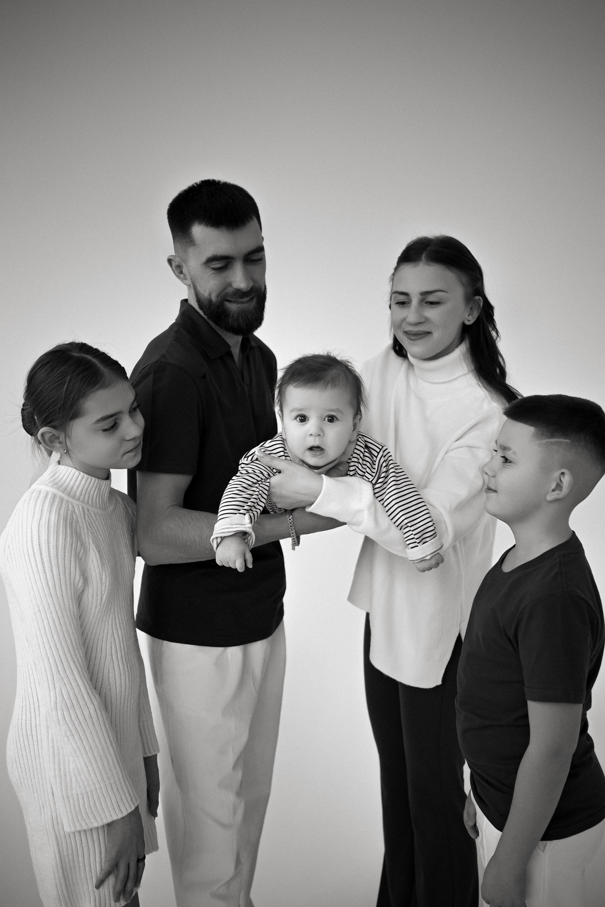 Семейная фотосессия. Семейный, портретный, фотограф в городе Магадане Анастасия Кадочкина