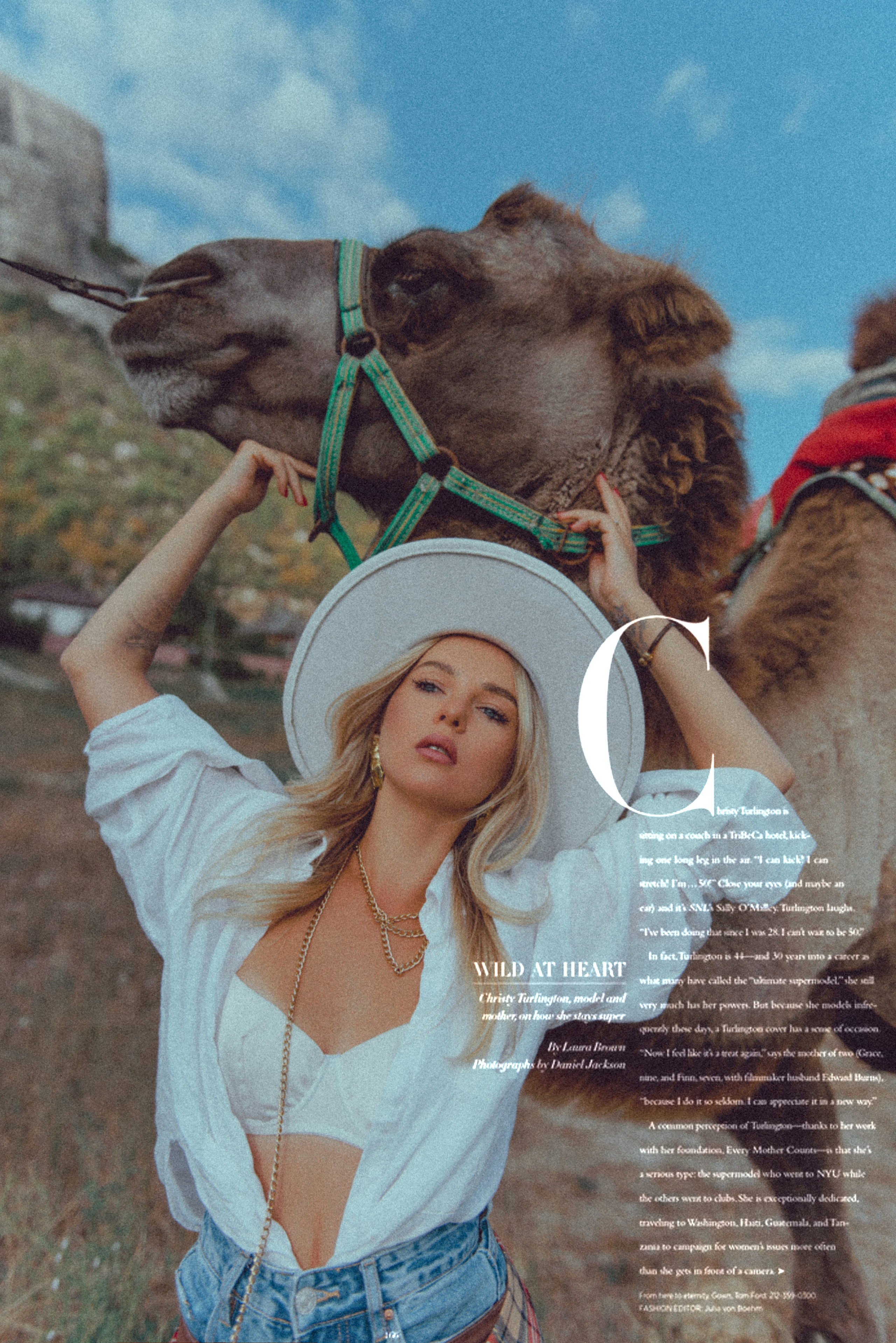 фотосессия в Крыму, фотосессия с верблюдом