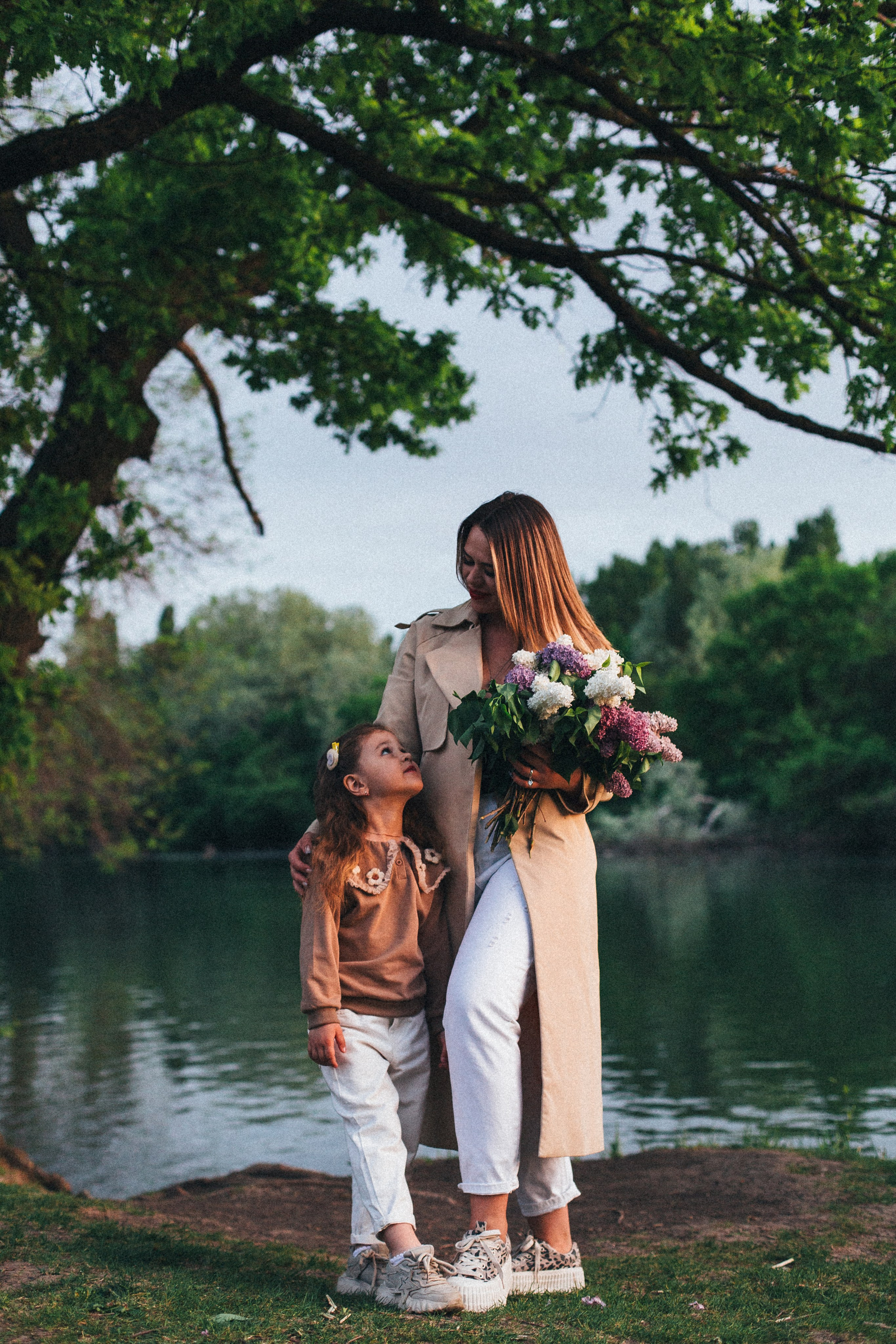 Семейная прогулка в парке. Фотограф Оксана Будко