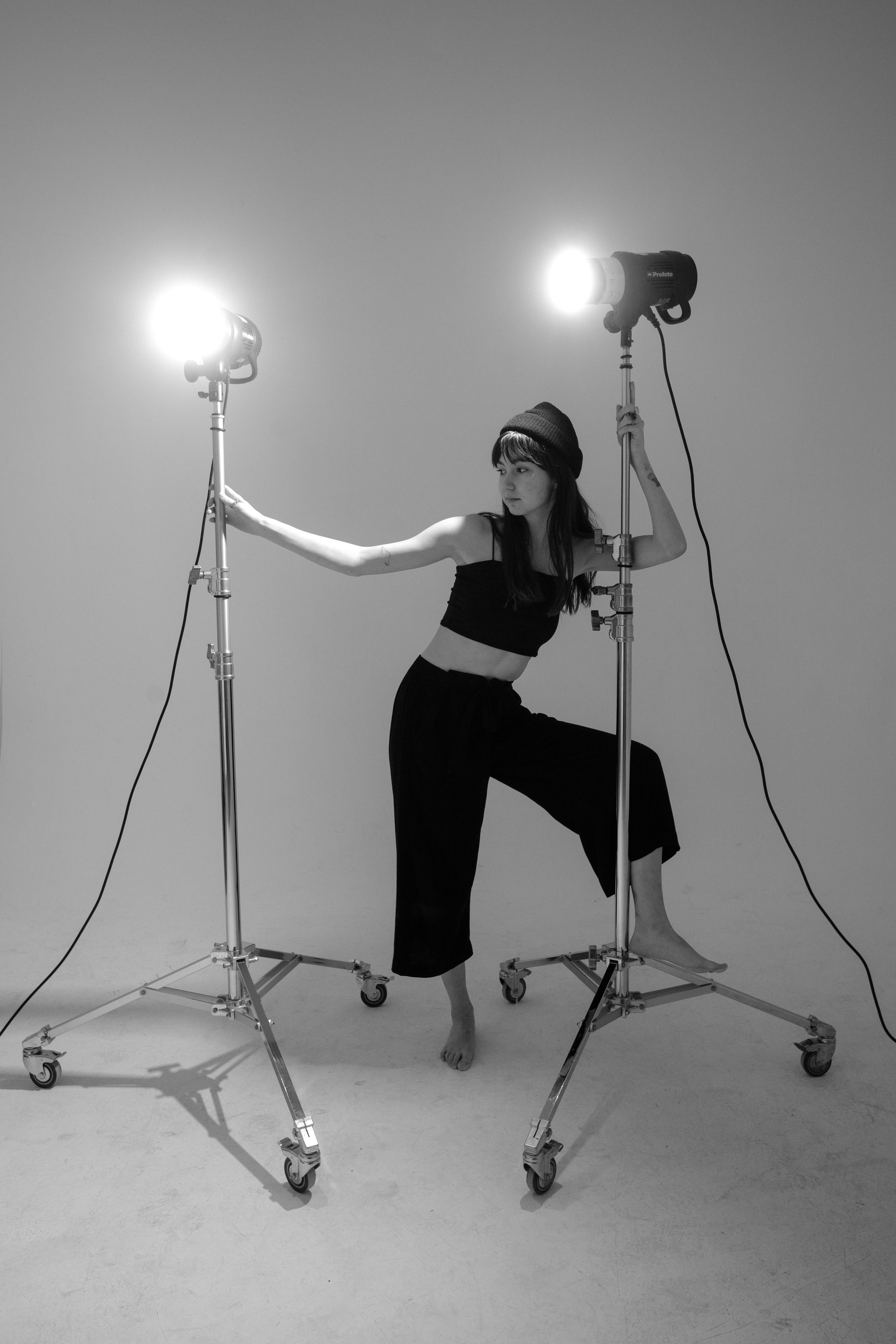 Полина в студии. Портретный и концертный фотограф в Москве Тугарин Александр