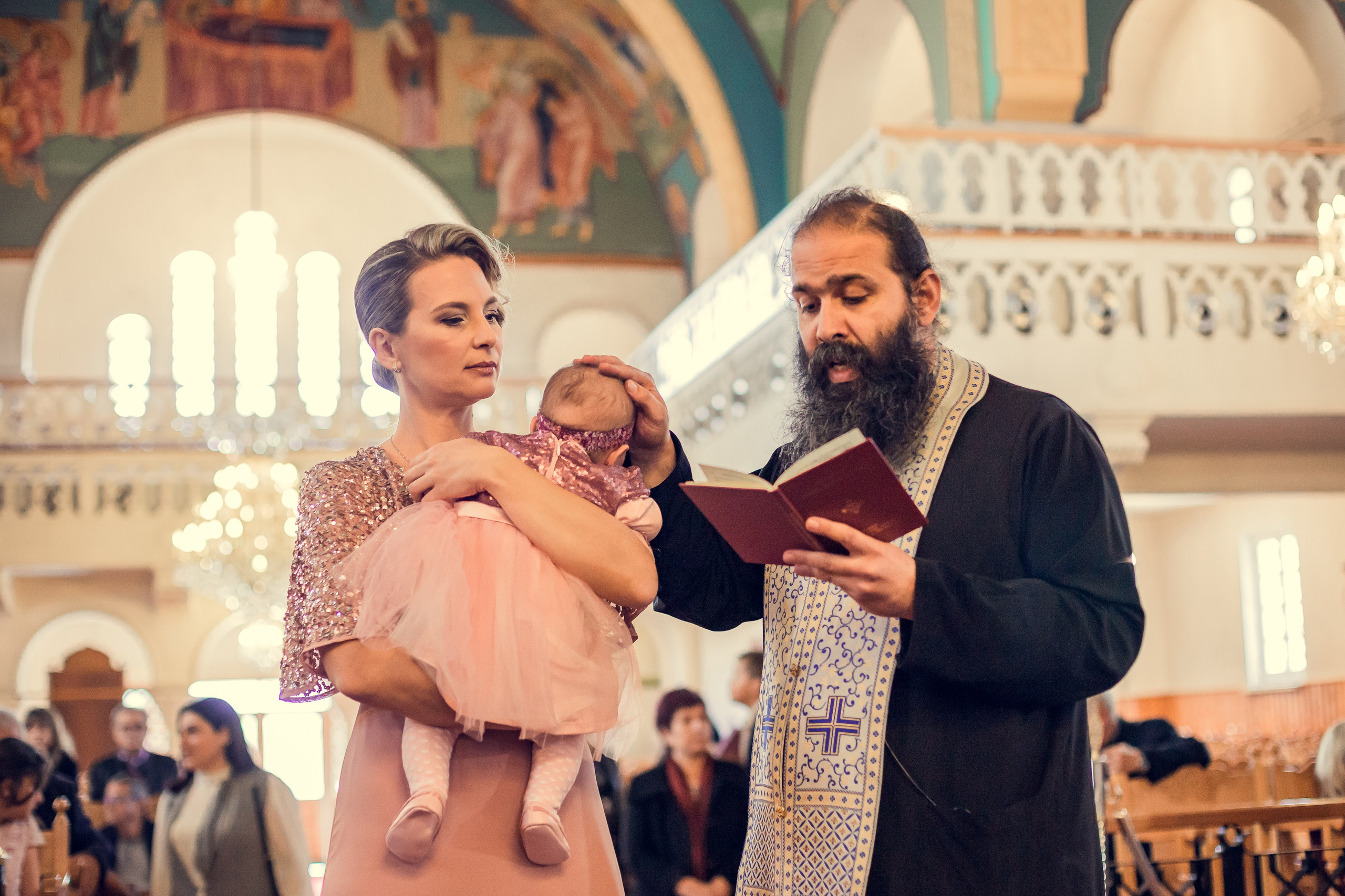 Крещение Марианны на Кипре. Семейный фотограф Николаева Ольга