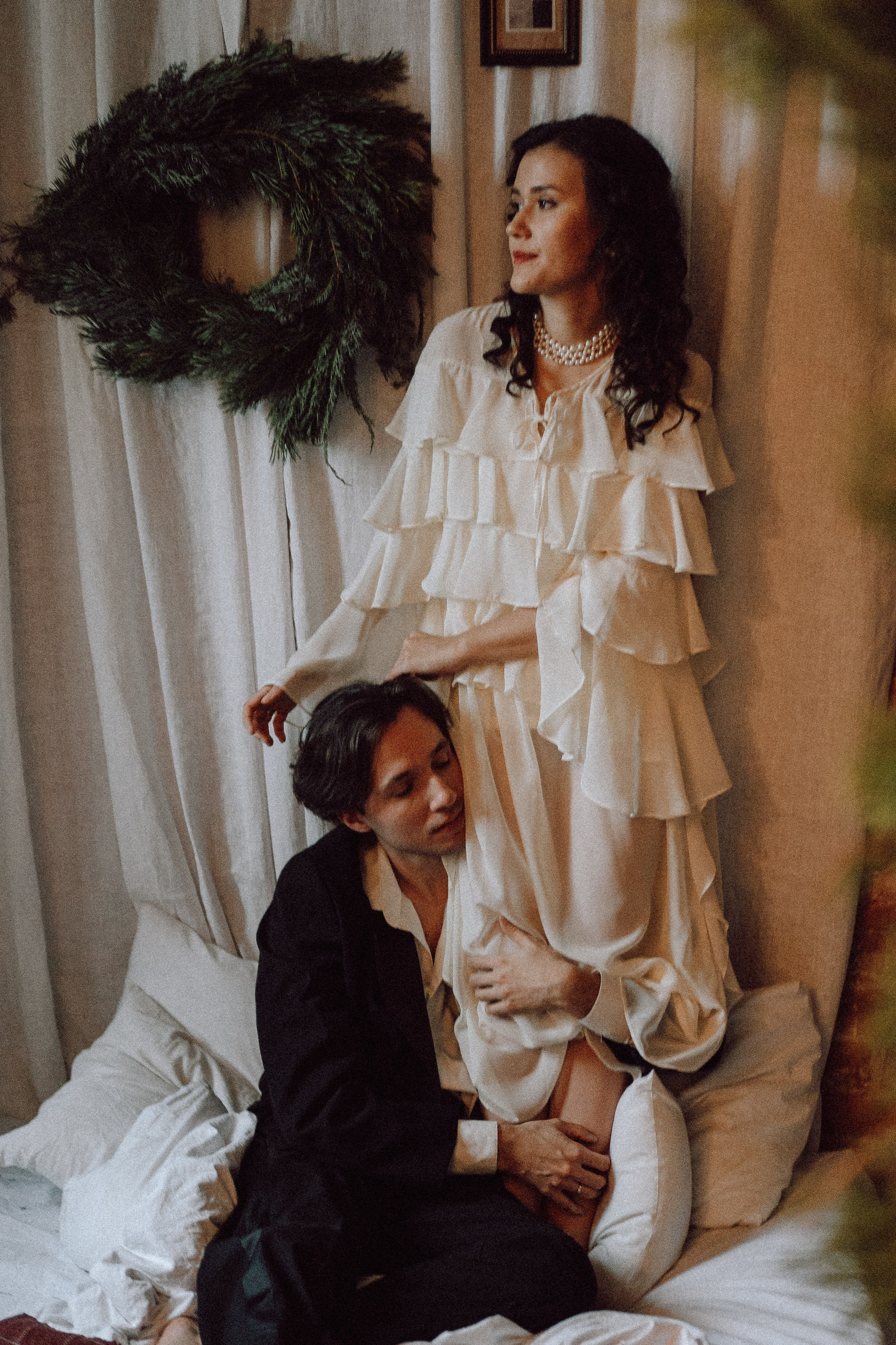 УТРО ЖЕНИХА И НЕВЕСТЫ В ФОТОСТУДИИ И ОСНОВНАЯ ФОТОСЕСИСИЯ ЗИМОЙ. Профессиональный фотограф, Санкт-Петербург — Виктория Богомолова