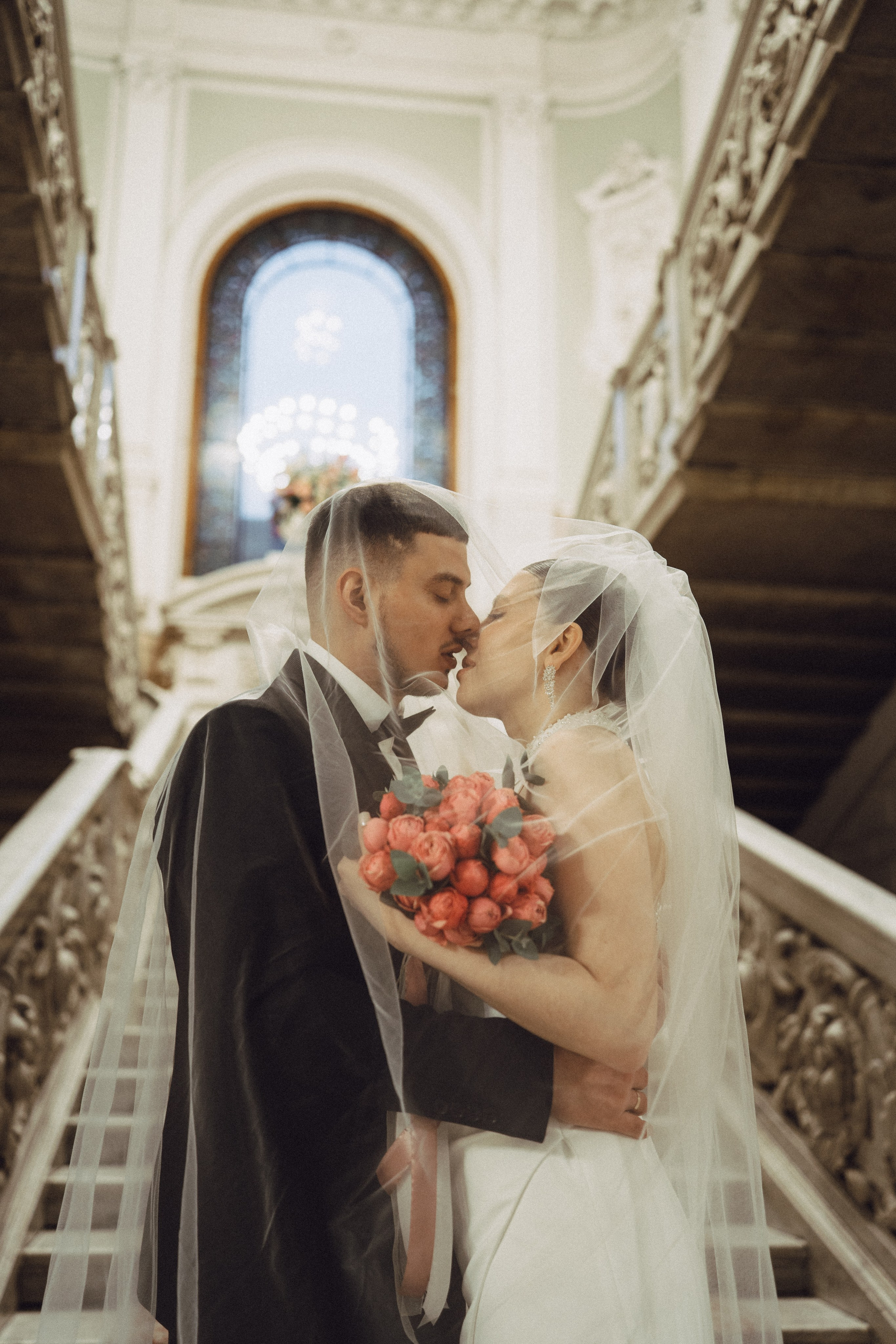 СВАДЕБНАЯ СЬЕМКА В ПЕВОМ ДВОРЦЕ БРАКОСОЧЕТАНИЯ. Профессиональный фотограф, Санкт-Петербург — Виктория Богомолова