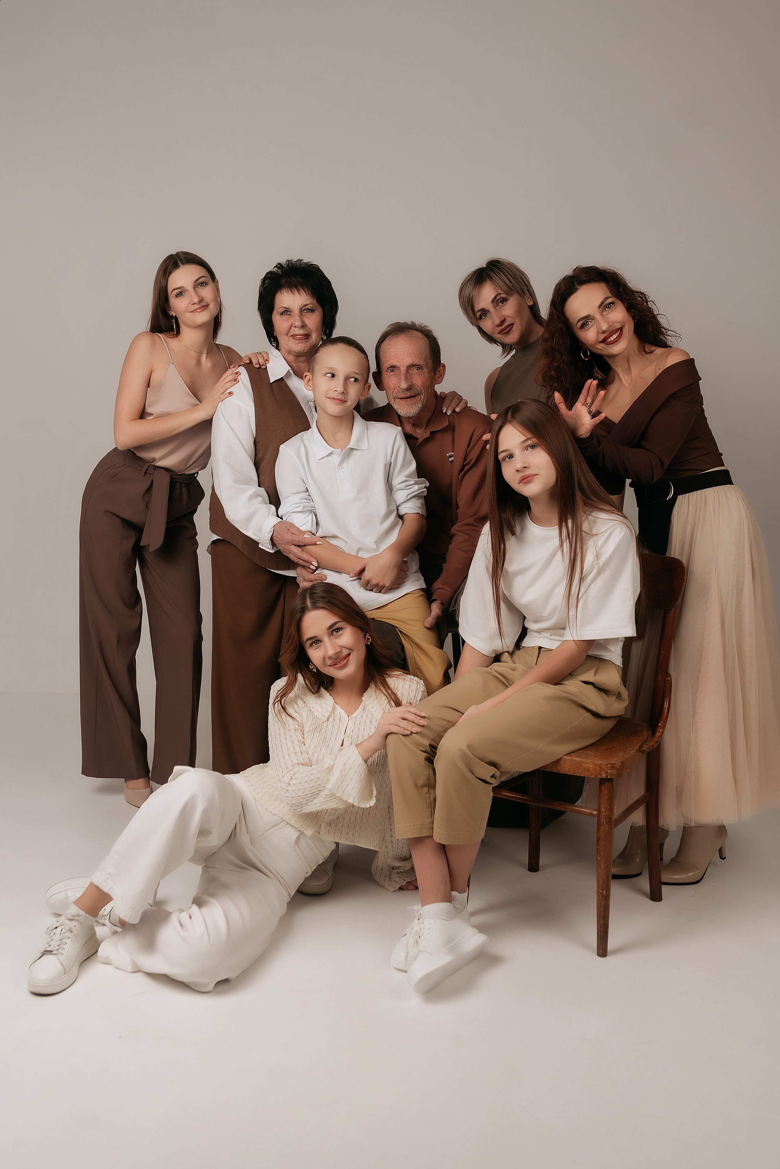 Семейная история в студии Мемори. Фотограф Карина Шмулёва. Воронеж и область