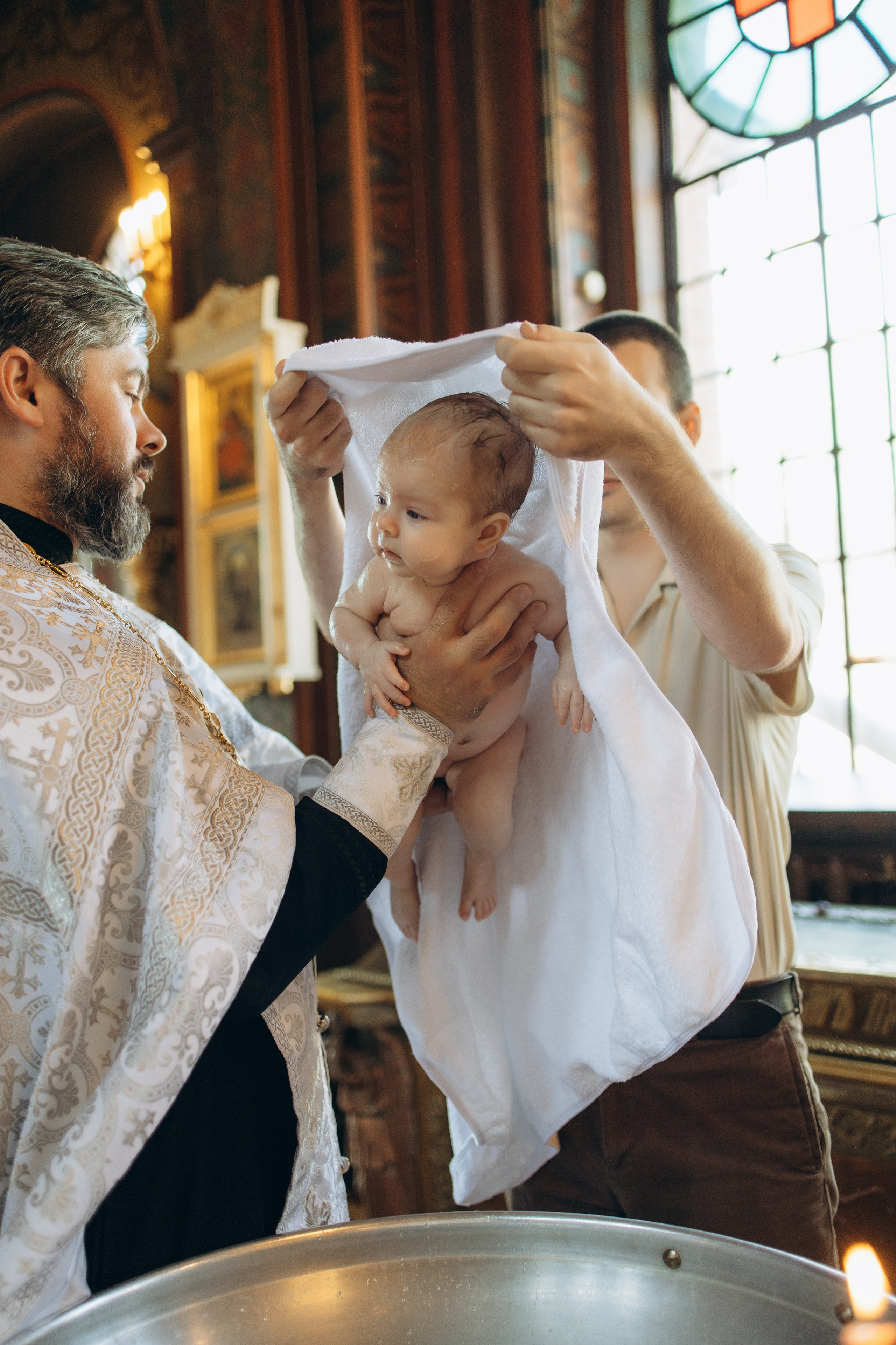 Крещение. Самый теплый фотограф в Краснодаре Рябоконь Ксения