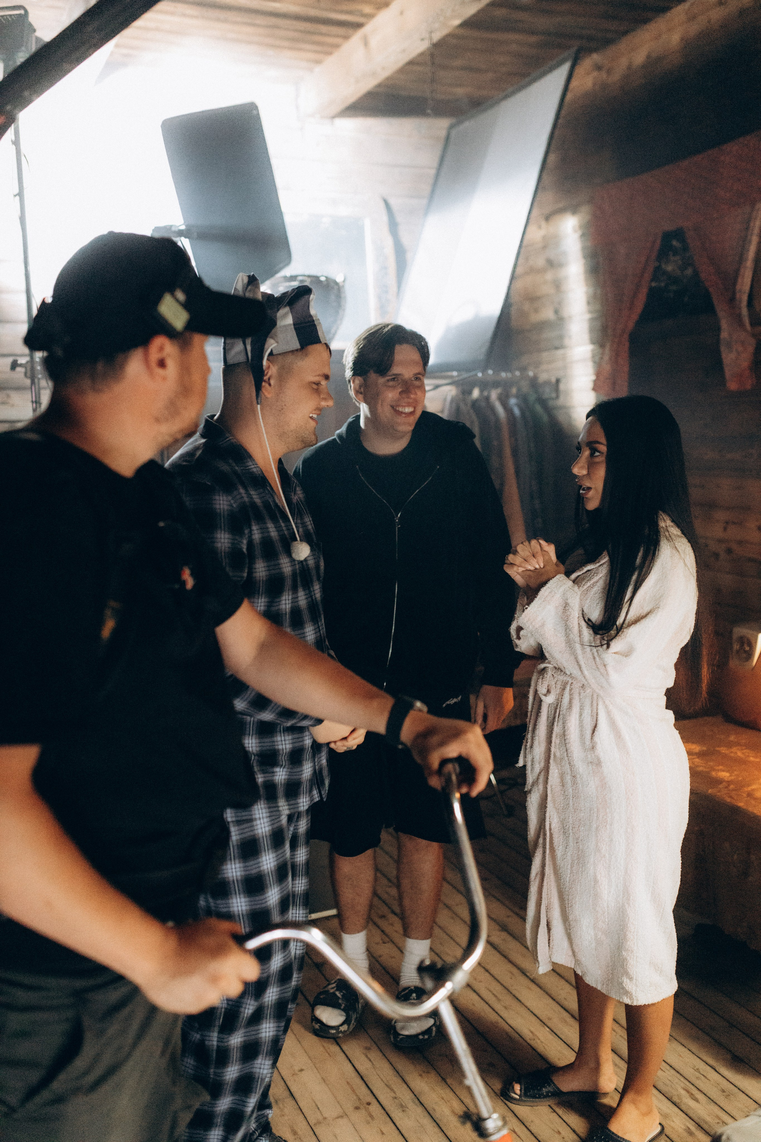 Jannet — балалайка (бэкстейдж к клипу). Фотограф НОГИНСК, Москва, Анастасия Белая