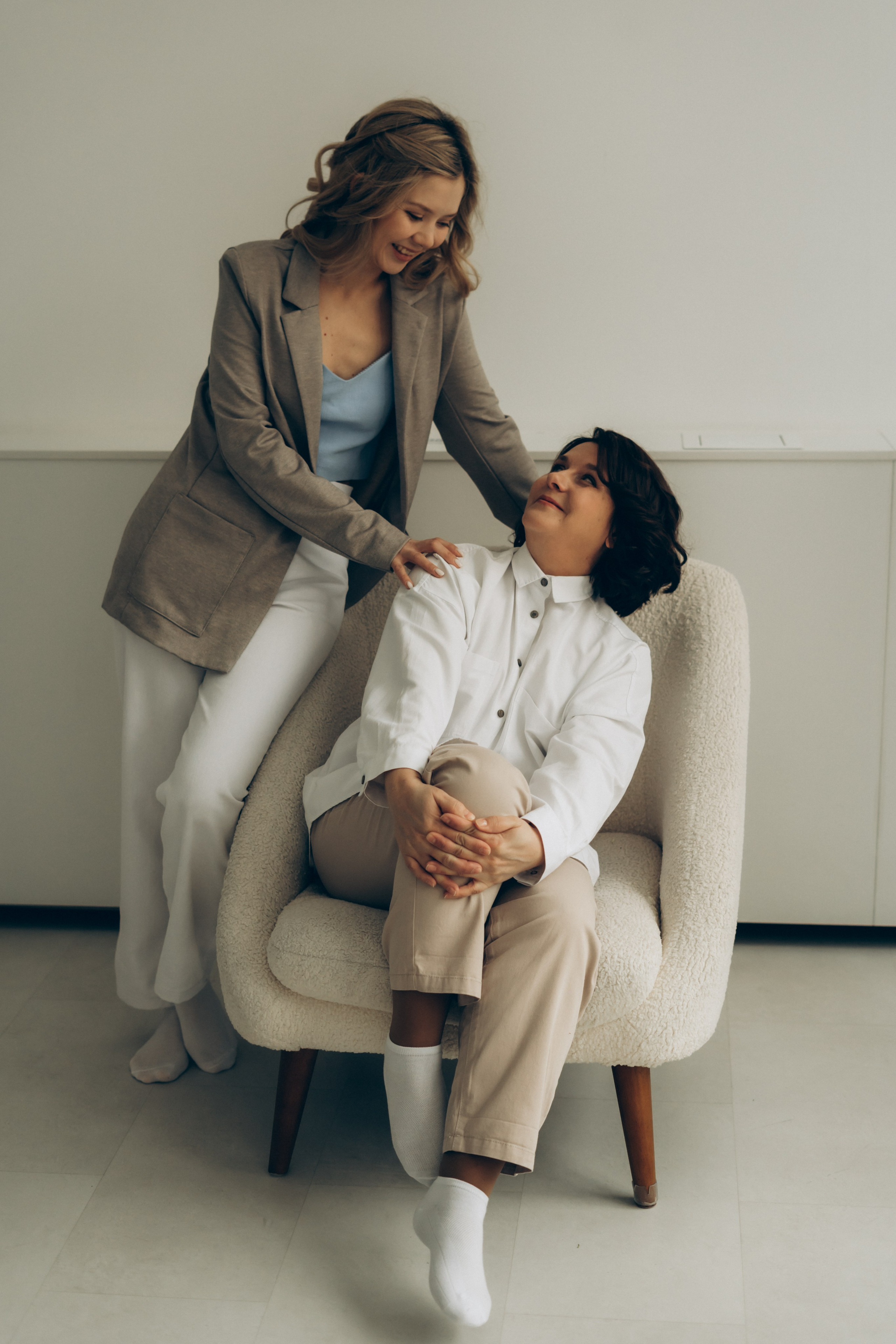 Катя и Марина Валентиновна. Семейный фотограф в Томске Зарина Азизбаева