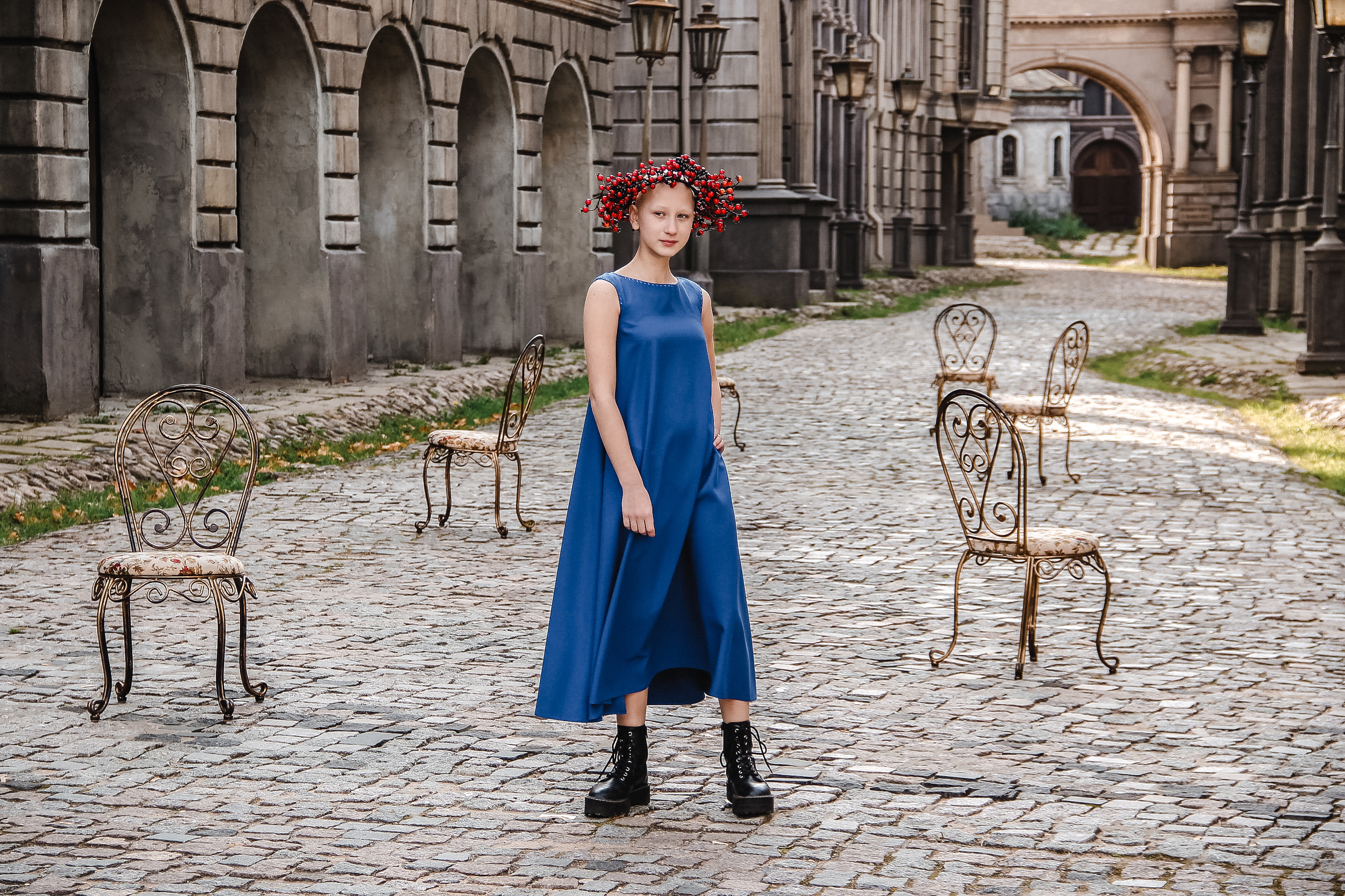 «Другая реальность» на грани моды и кино на Мосфильме. Фотограф в Москве Елена Брюханова