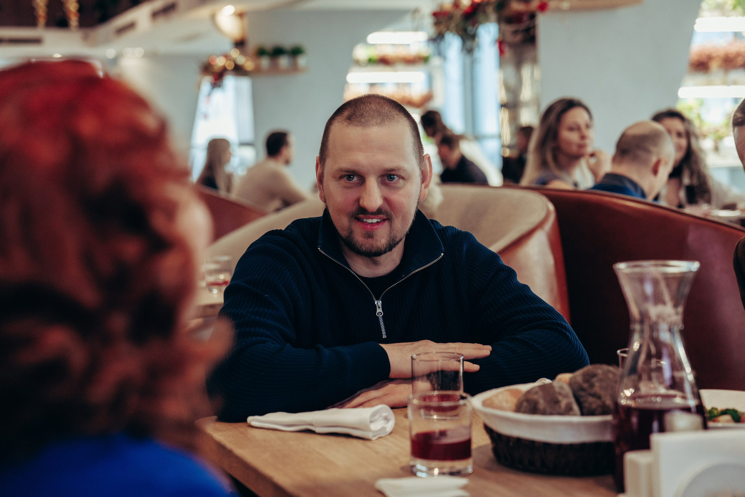 Репортажная съёмка в ресторане. Профессиональный фотограф в Санкт-Петербурге Александр Волосенцев