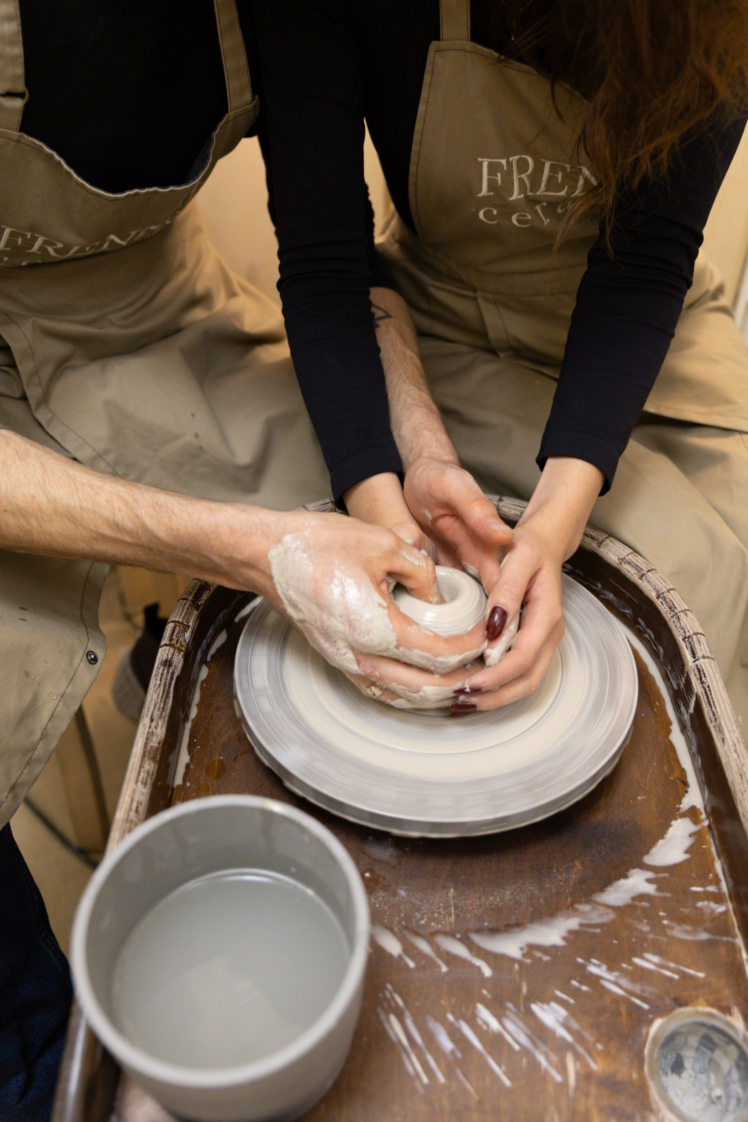 Свидание в гончарной студии. Фотограф | Москва | Куриленко Николь