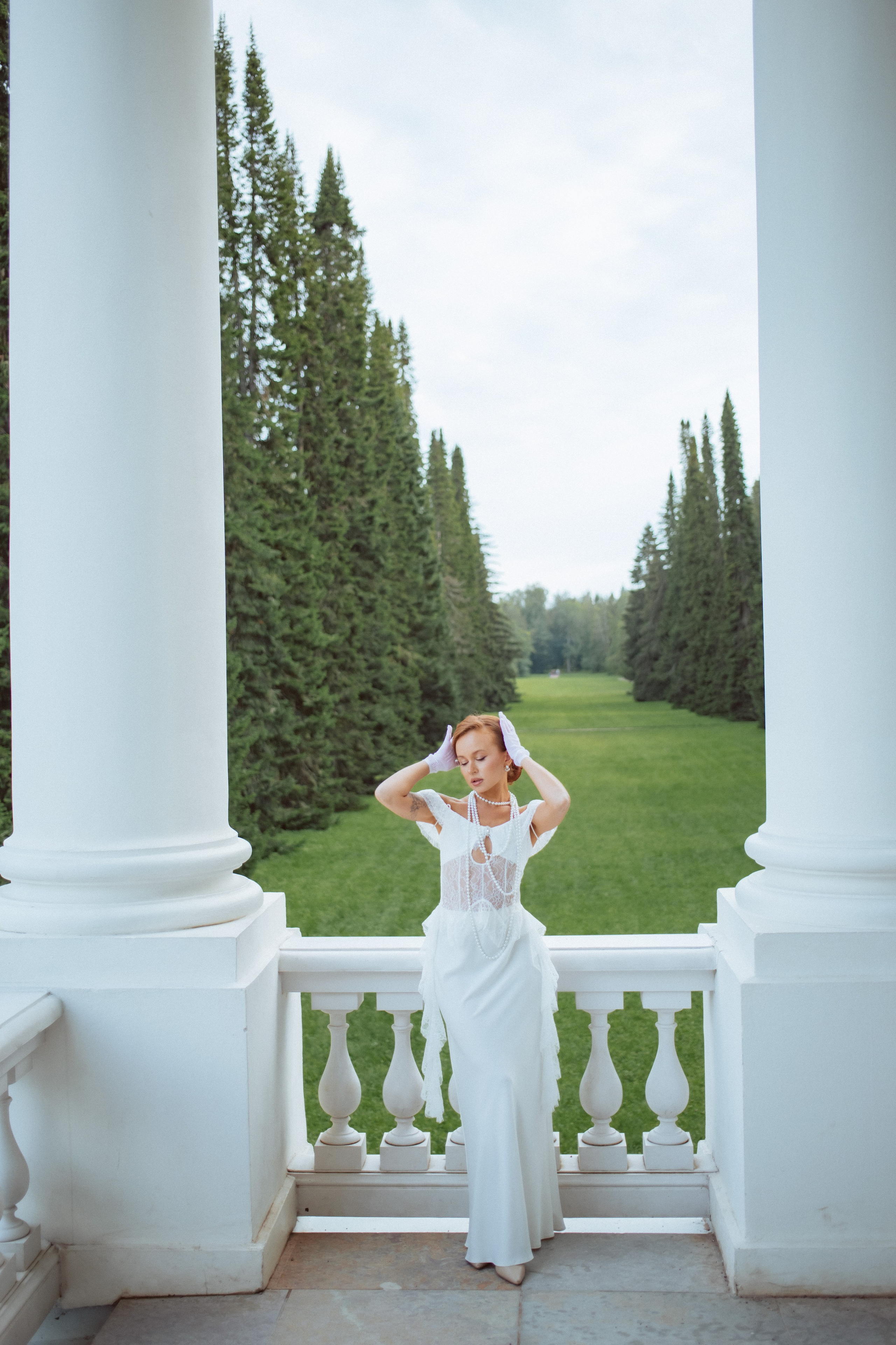 Фотосессия в парке летом Ораниенбаум