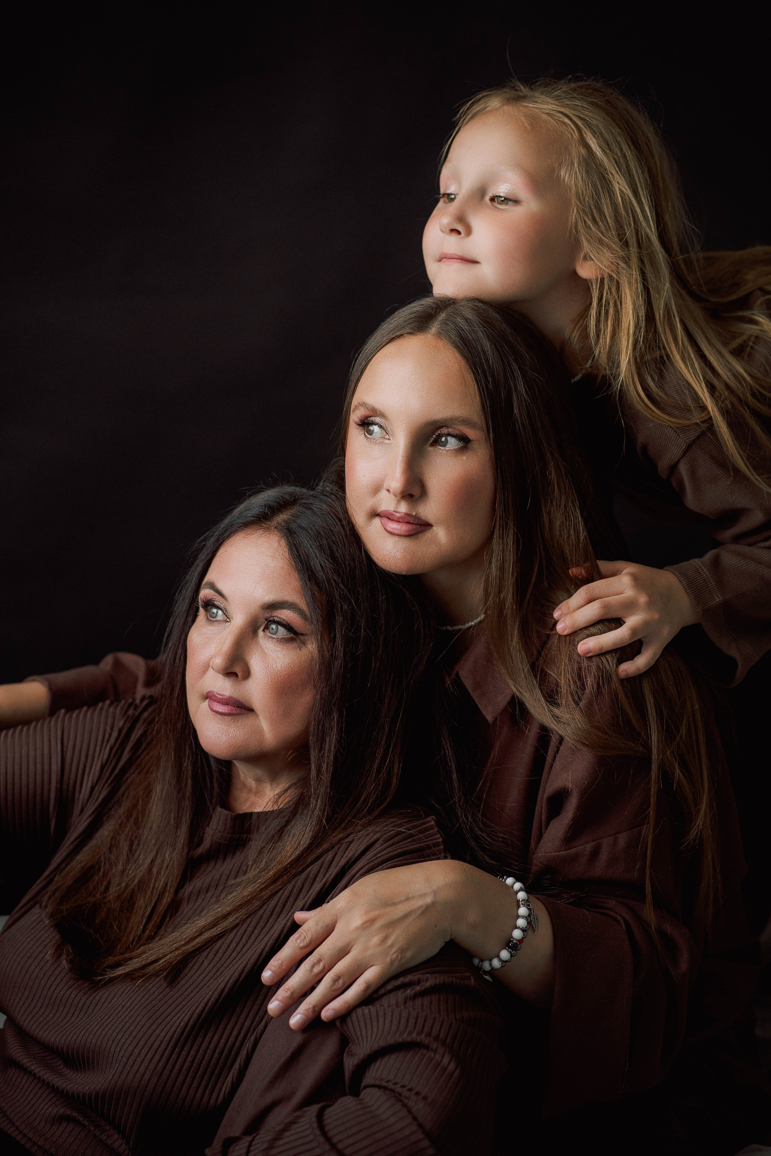 Мама, дочка, внучка. Фотограф Губаха Рависа Муллахметова