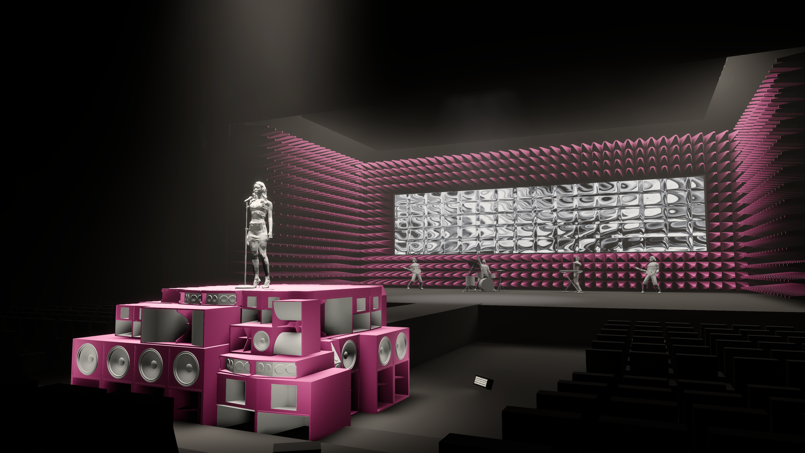 SOUNDPROOF STAGE. OOPS